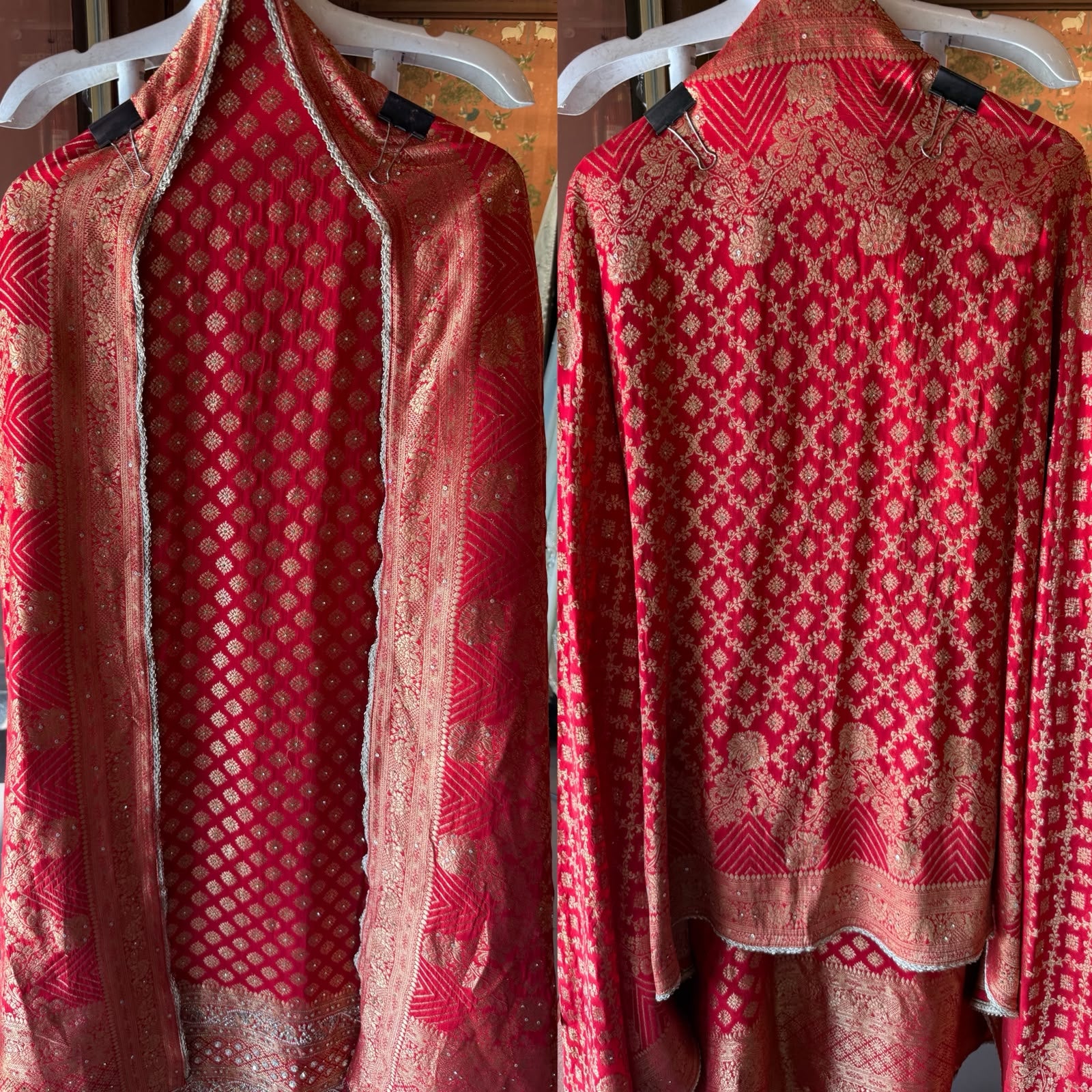 Elegant KHADDI GEORGETTE Suit Set