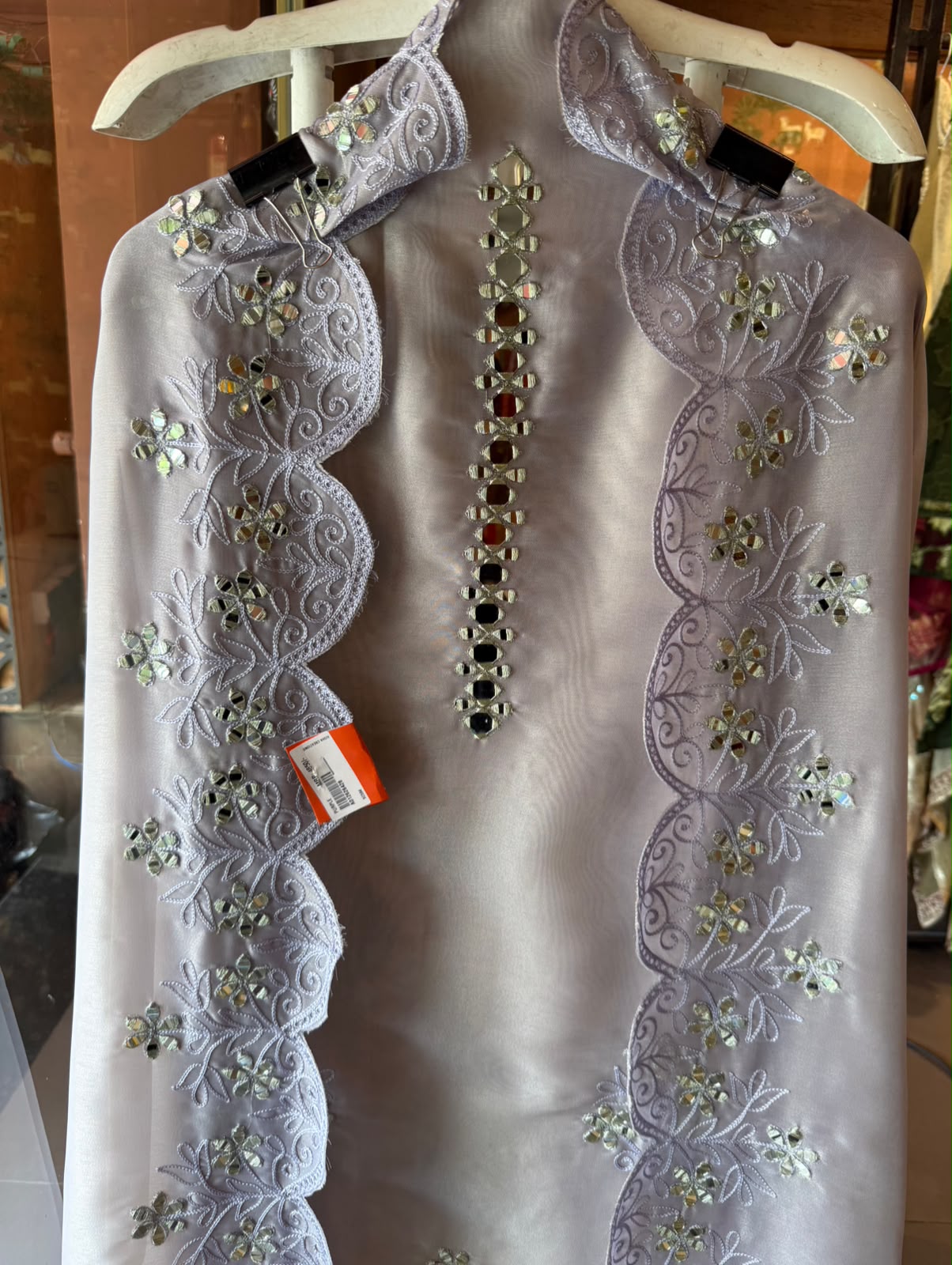Pure baluchiri tissue silk suit