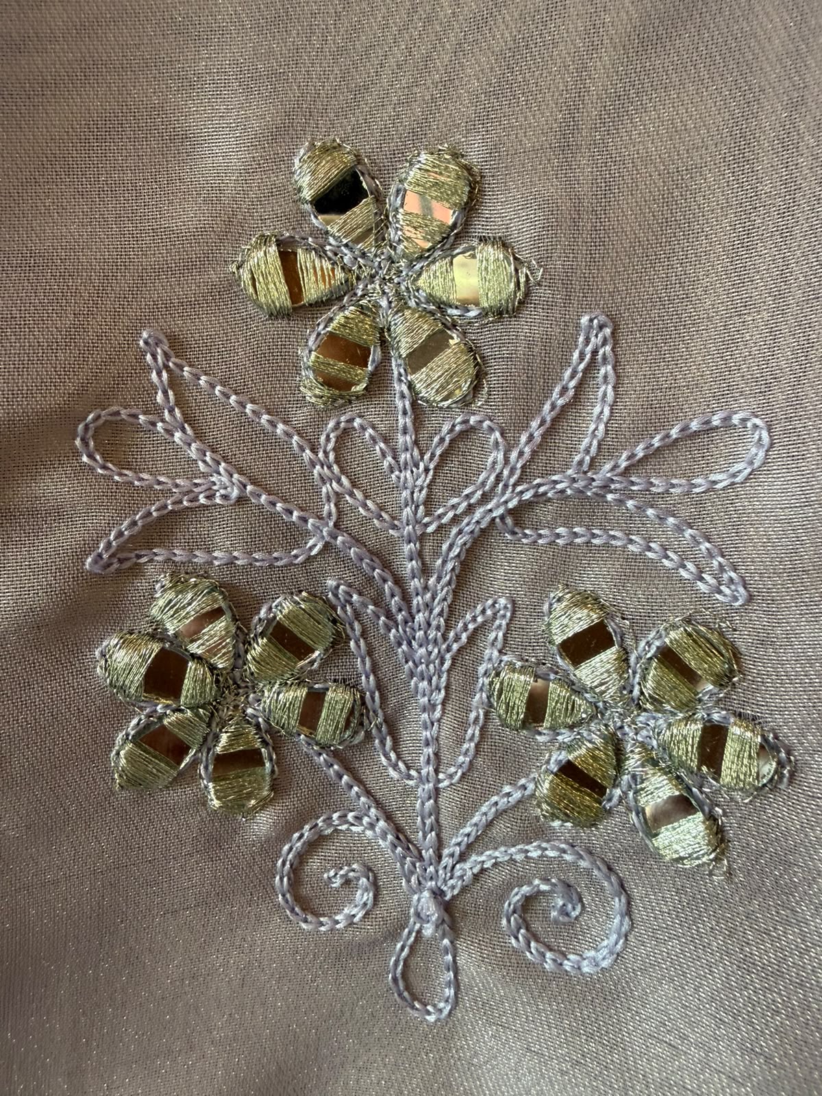 Pure baluchiri tissue silk suit
