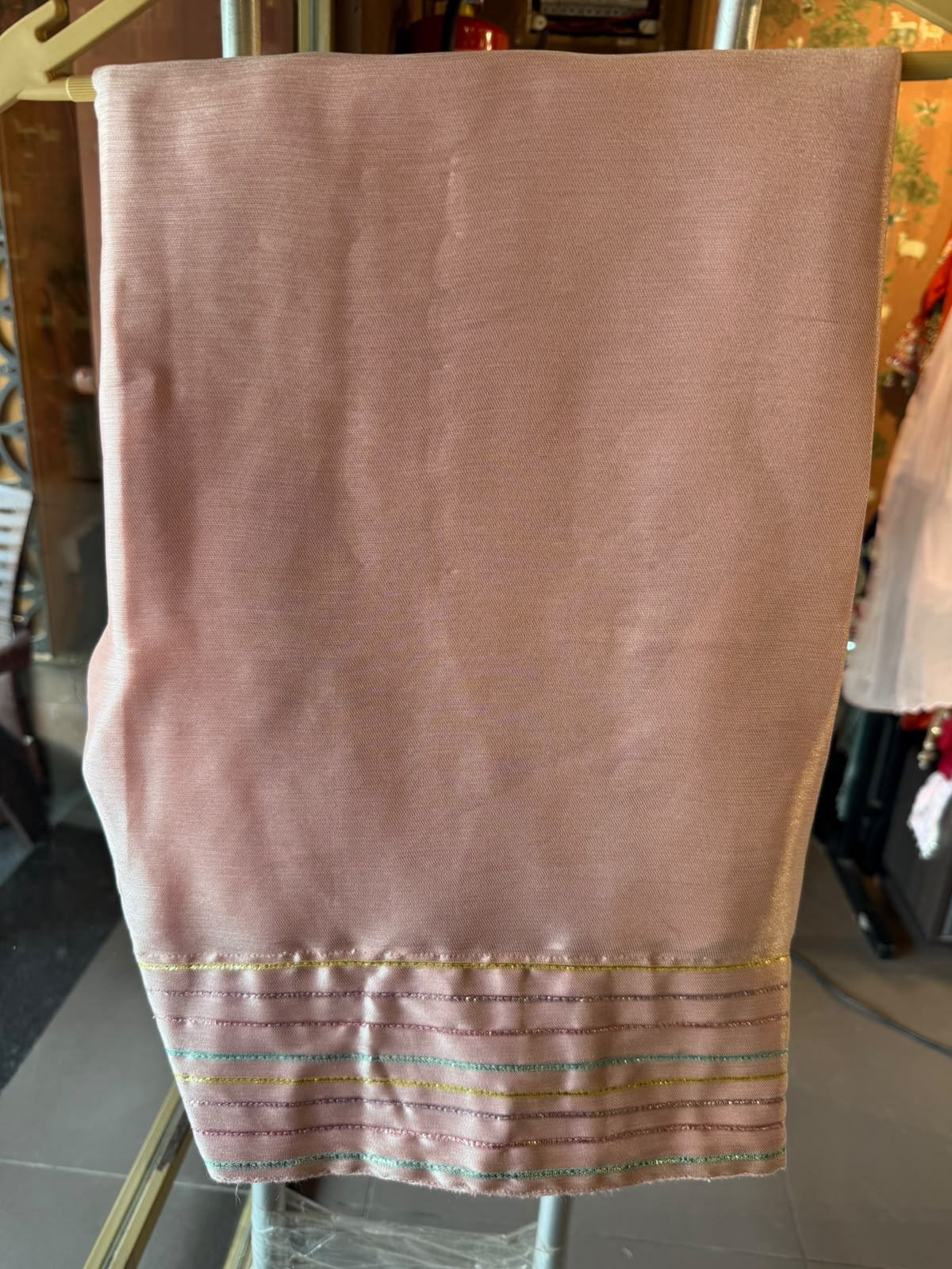 Designer Appliqué Farshi salwar suit