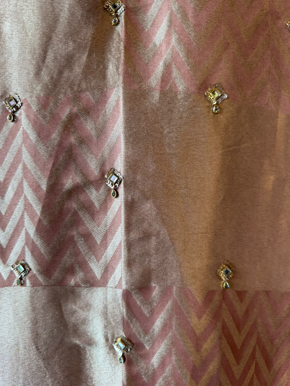 Geometric chevron Giraffe tissue Suit Set