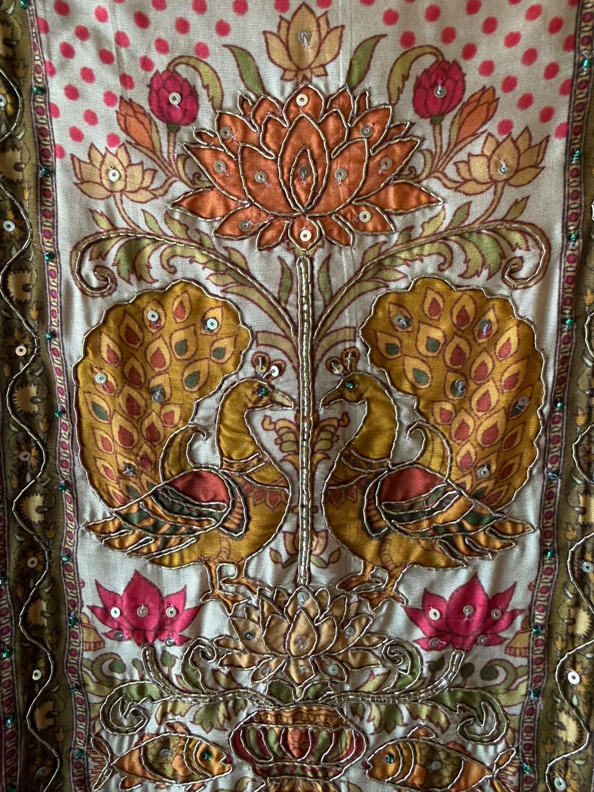 Peacock Lotus Designer Suit Set