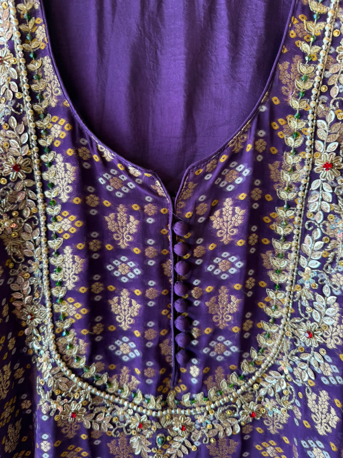 Khaddi Georgette  Banarasi Suit Set