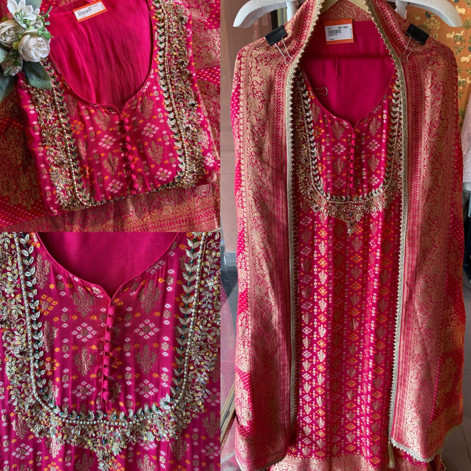 Khaddi Georgette  Banarasi Suit