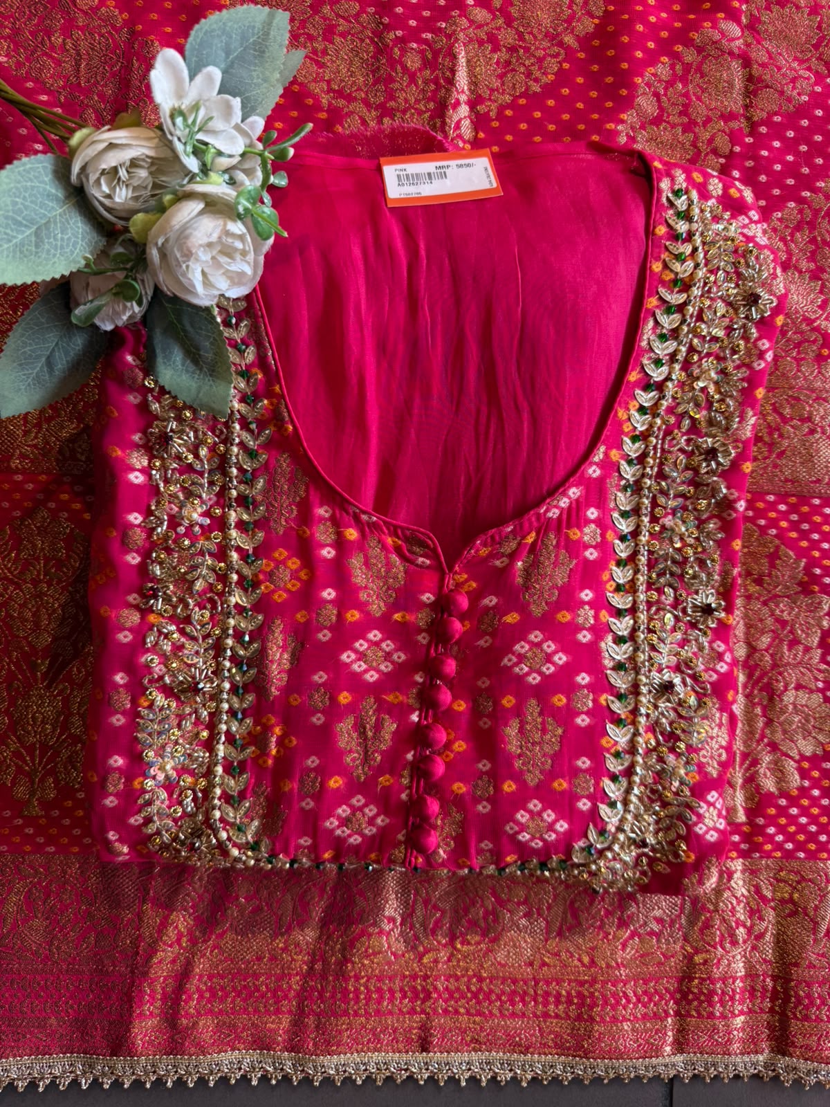 Khaddi Georgette  Banarasi Suit