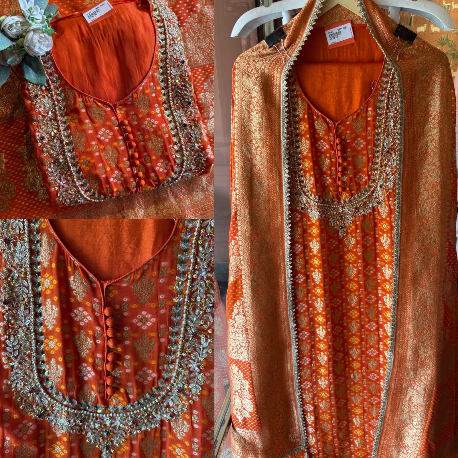 Khaddi Georgette  Banarasi Suit