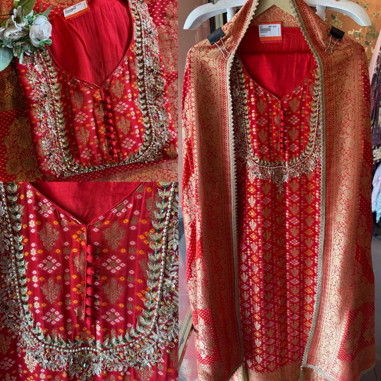 Khaddi Georgette  Banarasi Suit