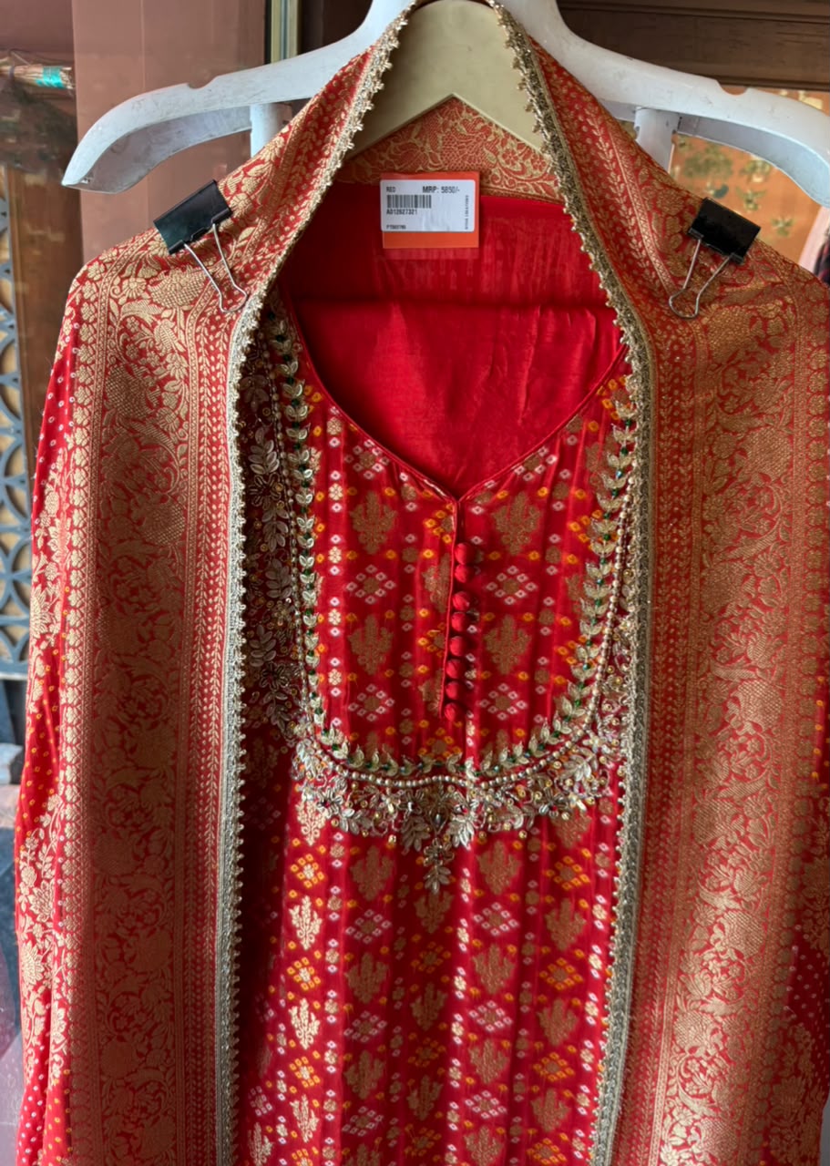 Khaddi Georgette  Banarasi Suit