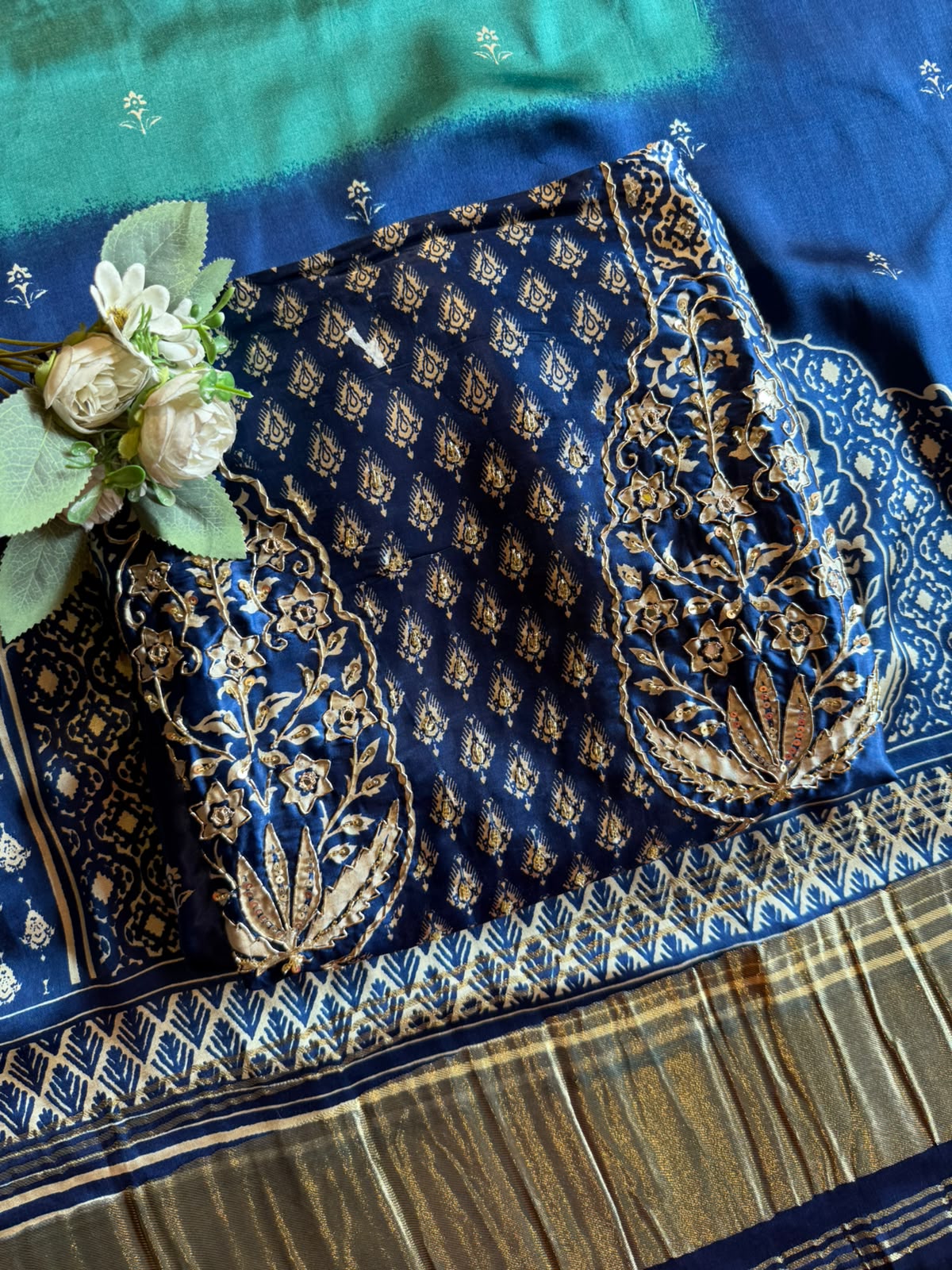 Premium GAJJI silk festive suit