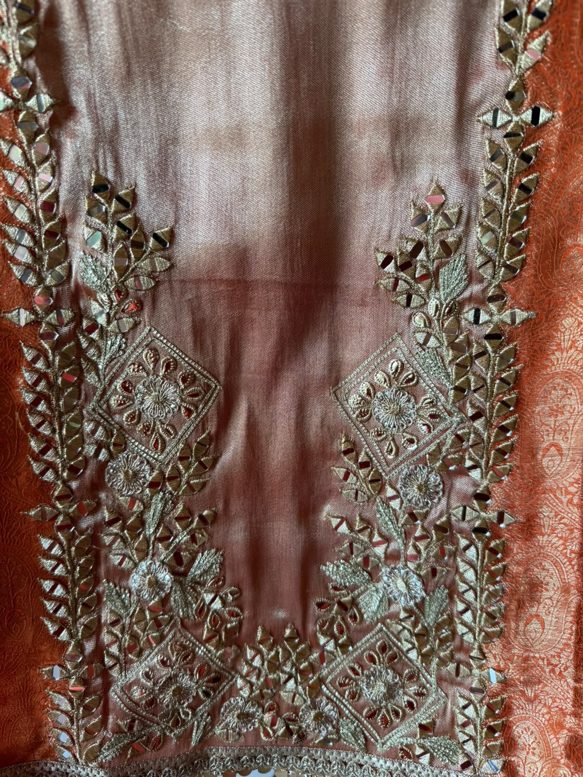 Kanchipuram silk suit set