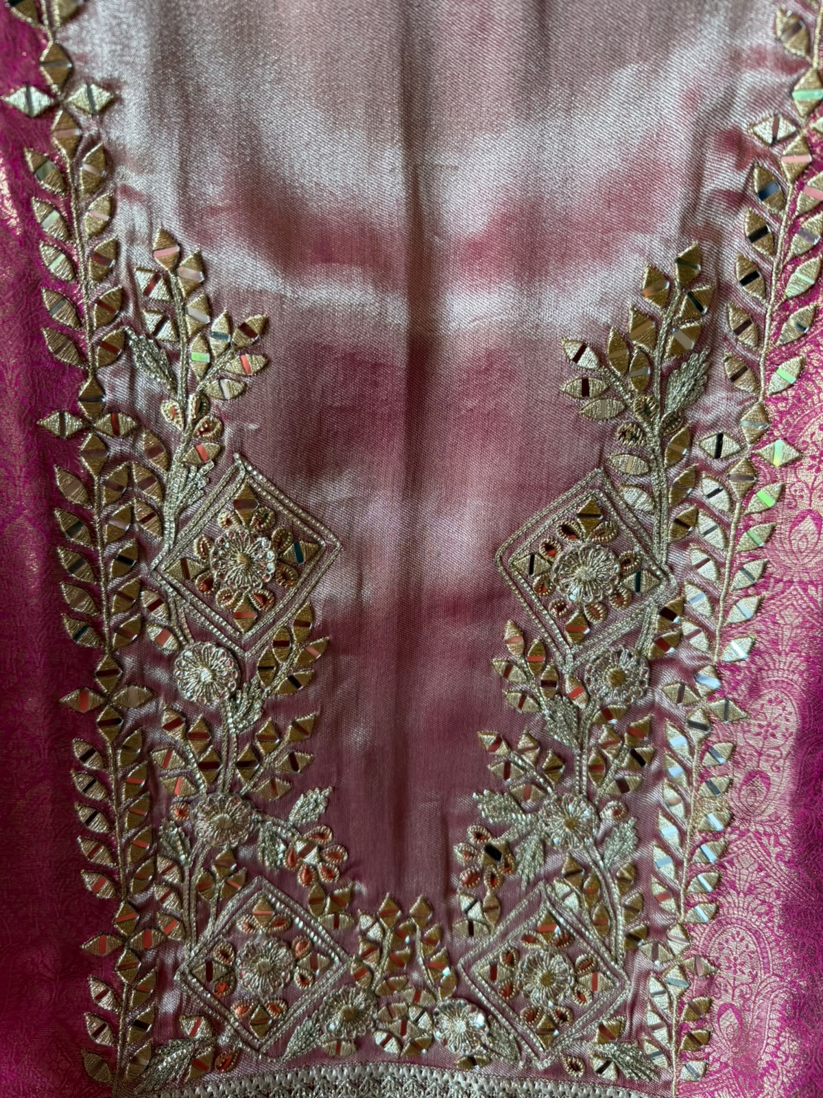 Kanchipuram silk suit set