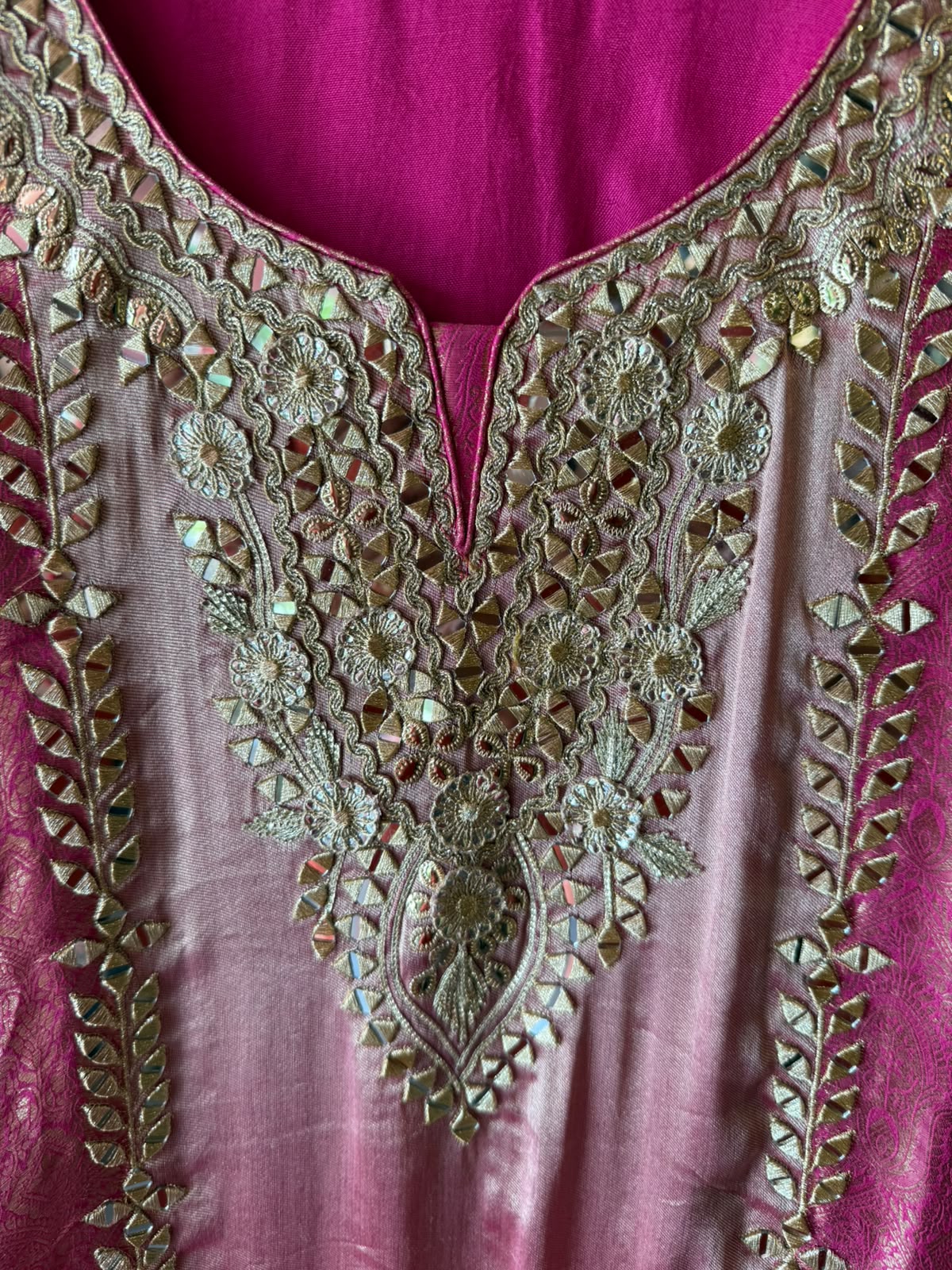 Kanchipuram silk suit set