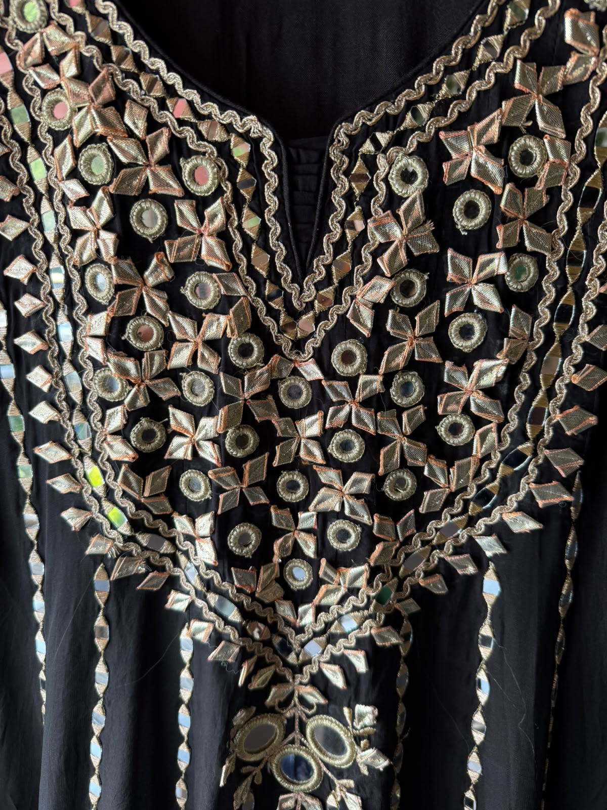 DESIGNER MIRROR AND GOTTA LONG ANARKALI