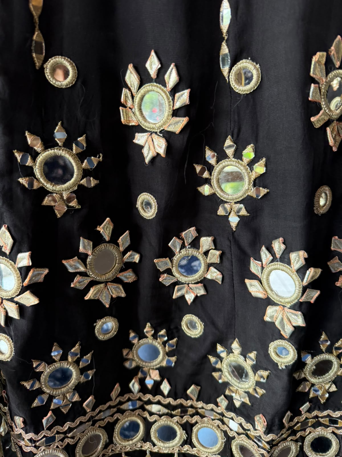 DESIGNER MIRROR AND GOTTA LONG ANARKALI