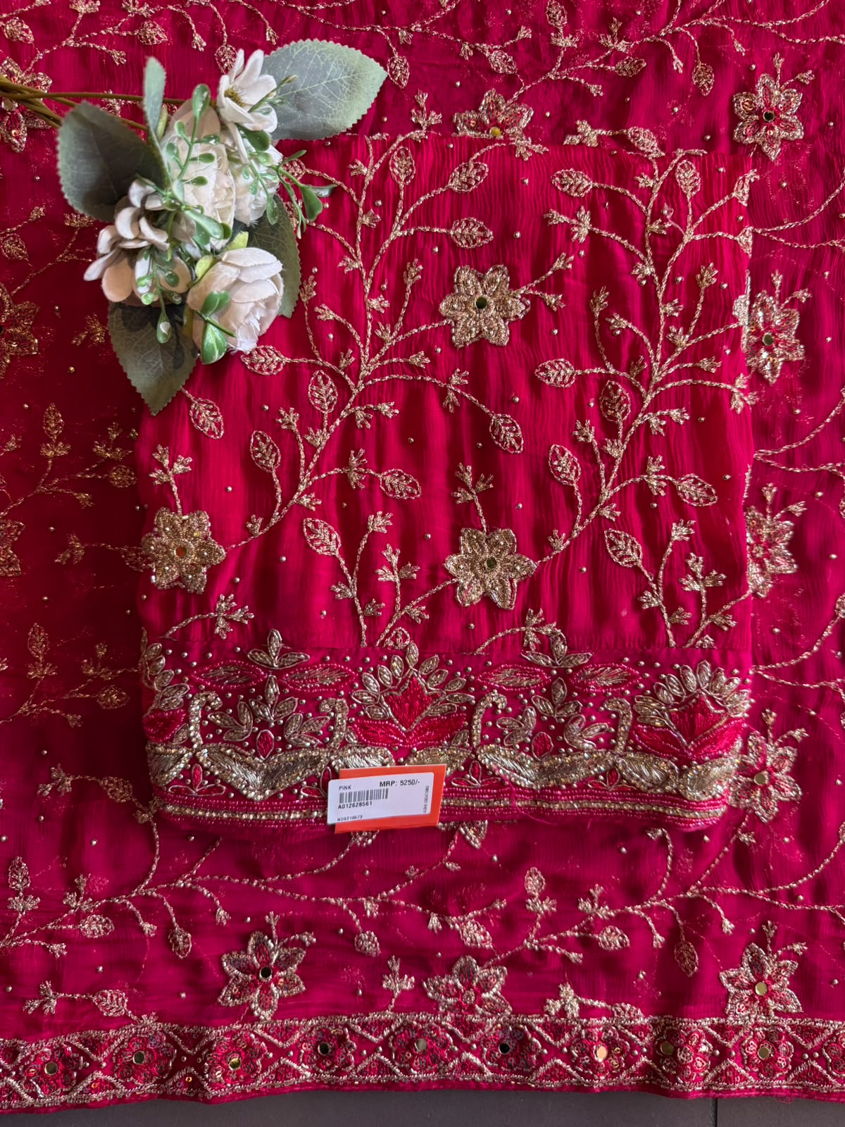 Hand-Embroidered Wedding suit set