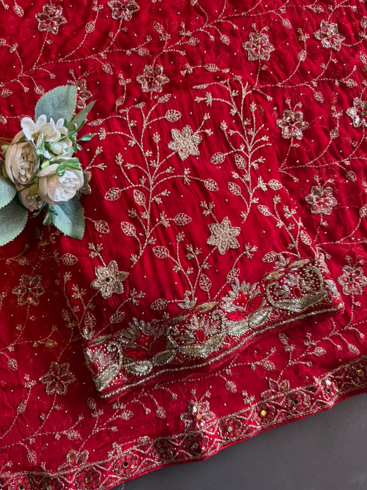 Hand-Embroidered Wedding suit set