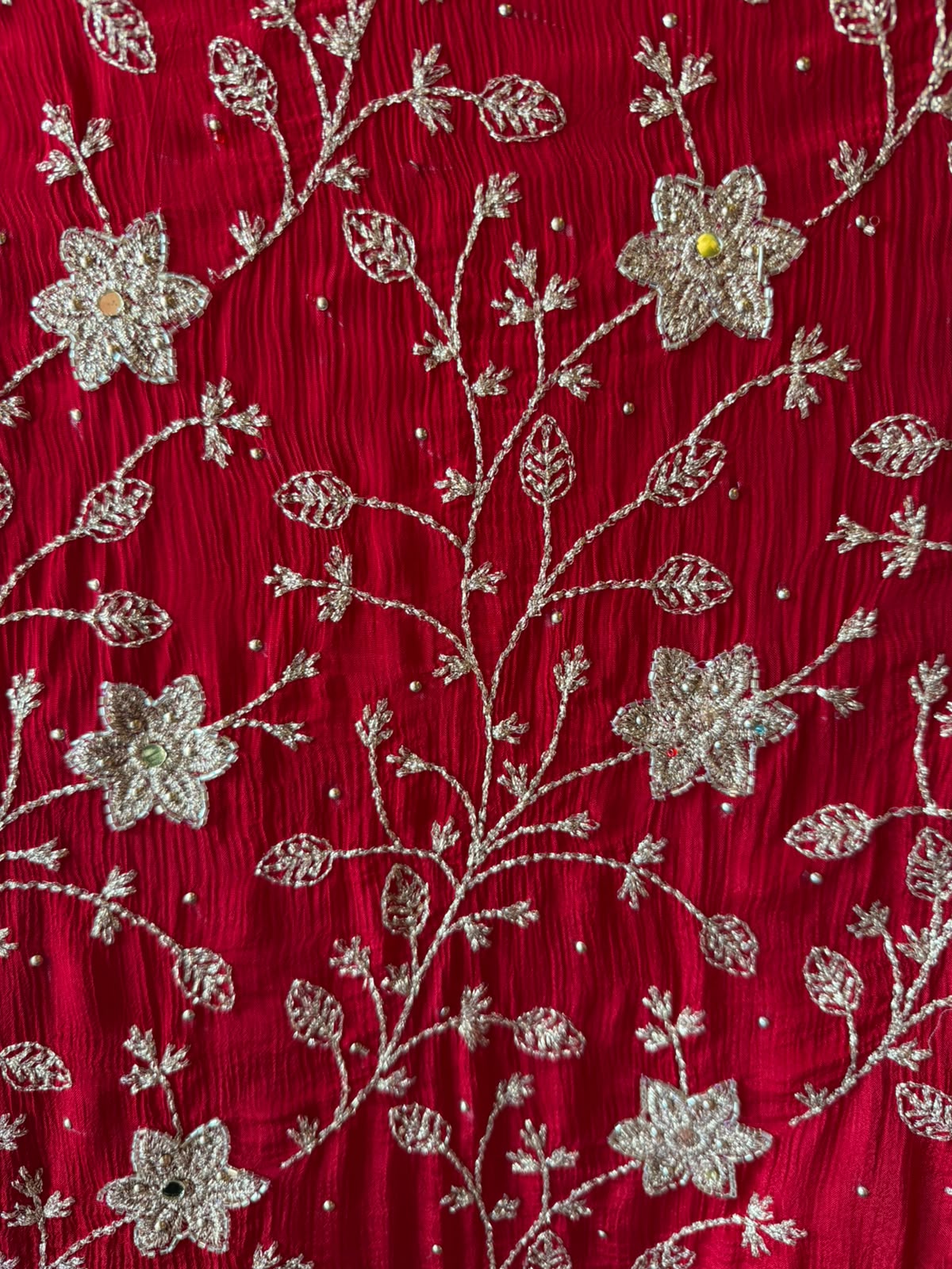 Hand-Embroidered Wedding suit set