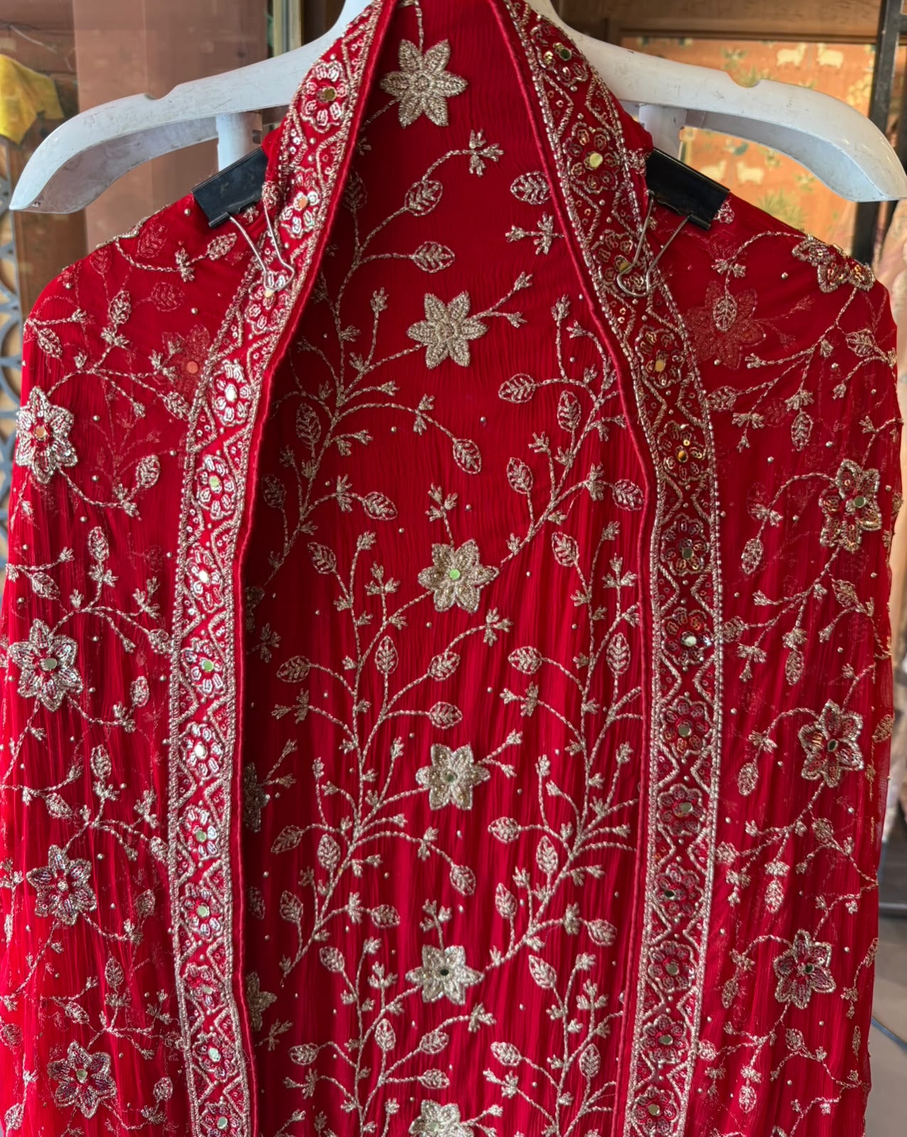 Hand-Embroidered Wedding suit set