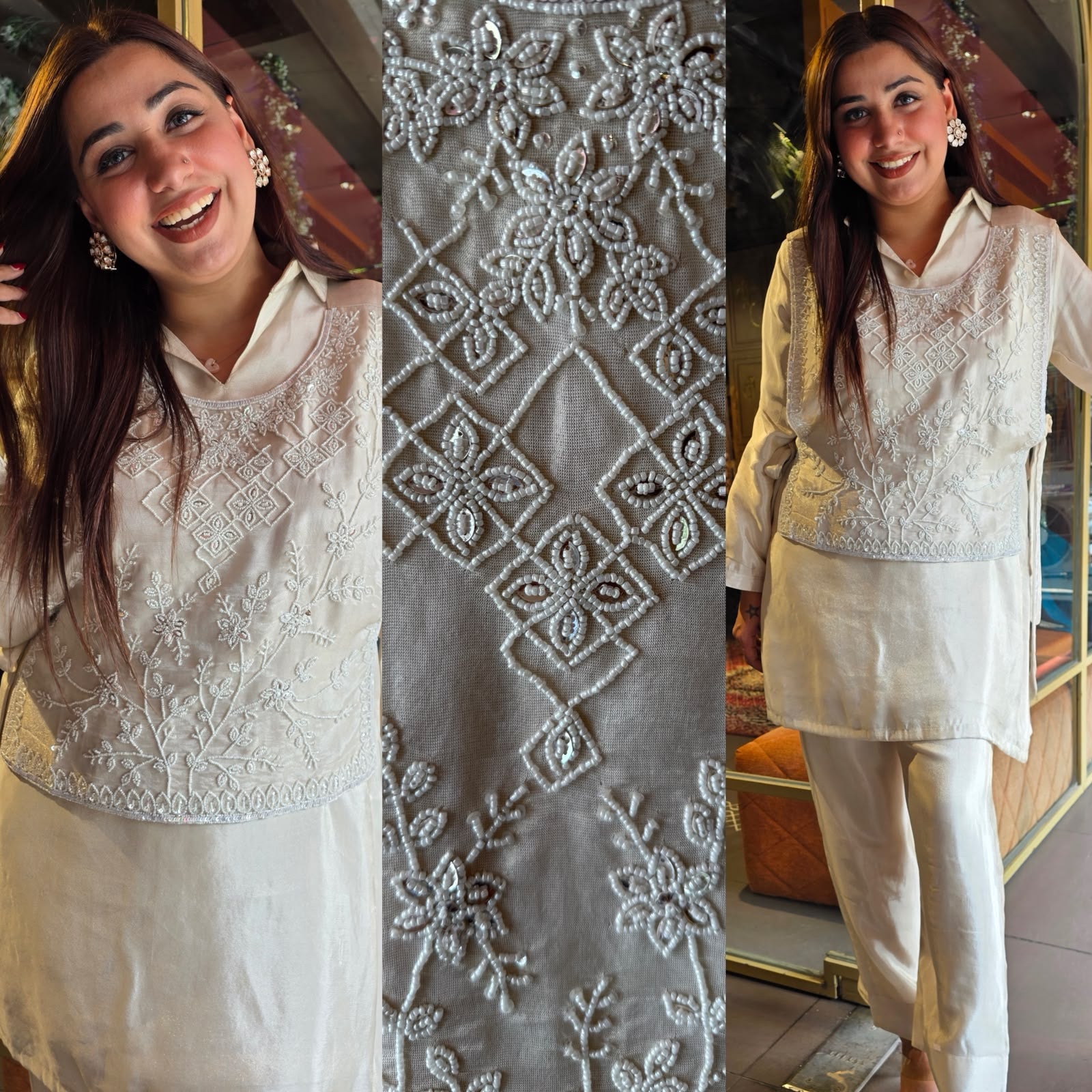 Soft premium Shimmer tissue suit