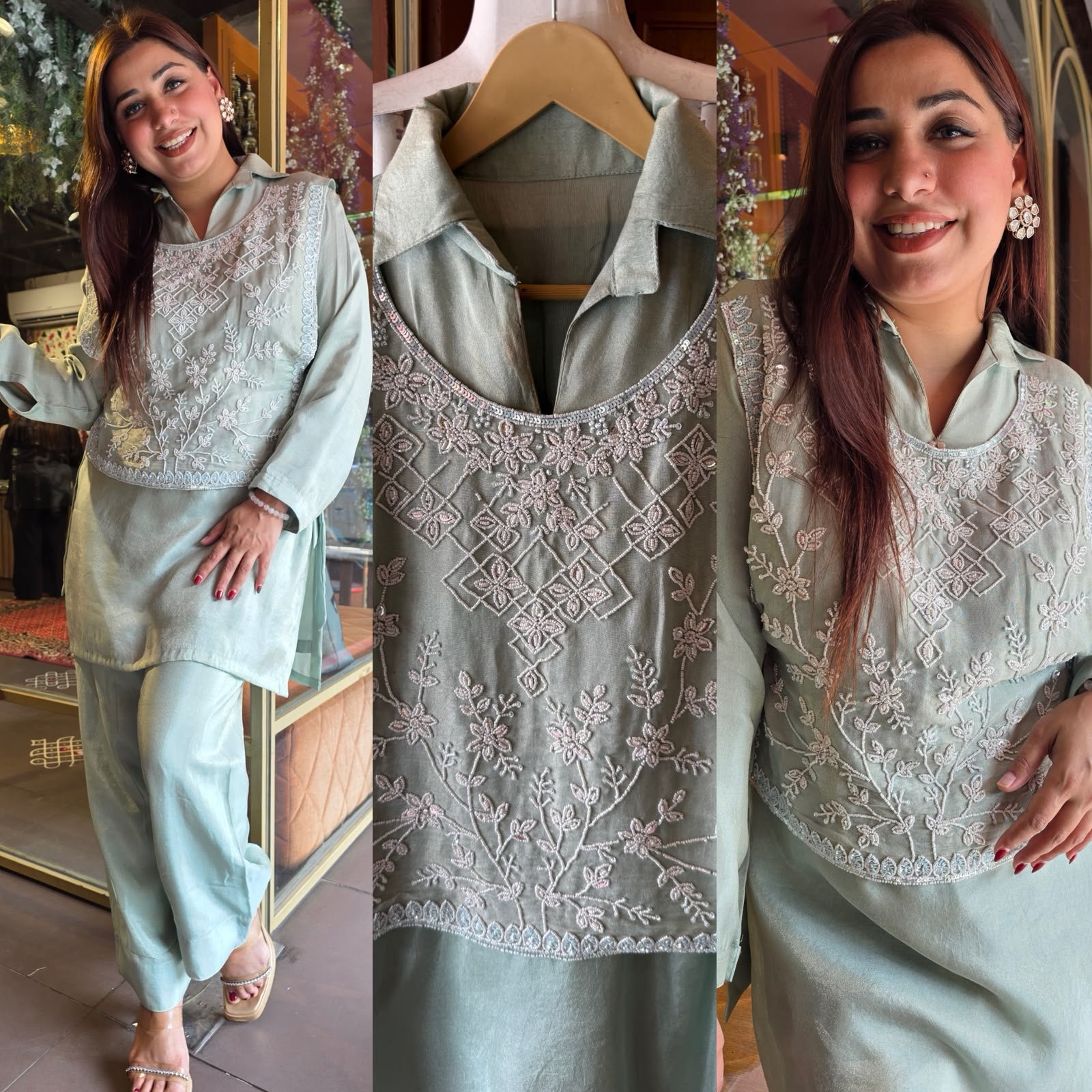 Soft premium Shimmer tissue suit