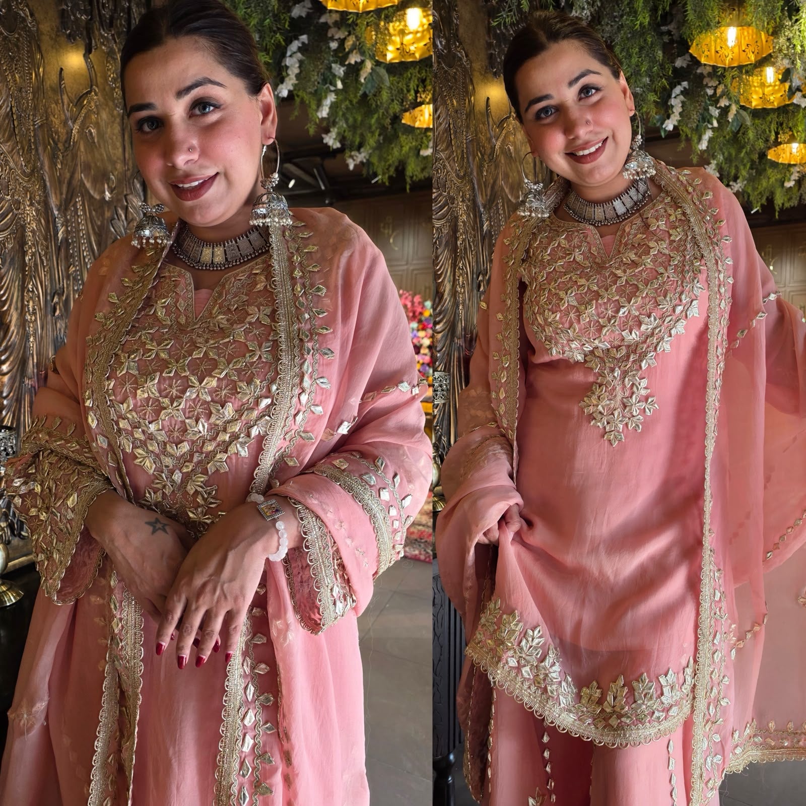 Ethnic elegant Sharara set