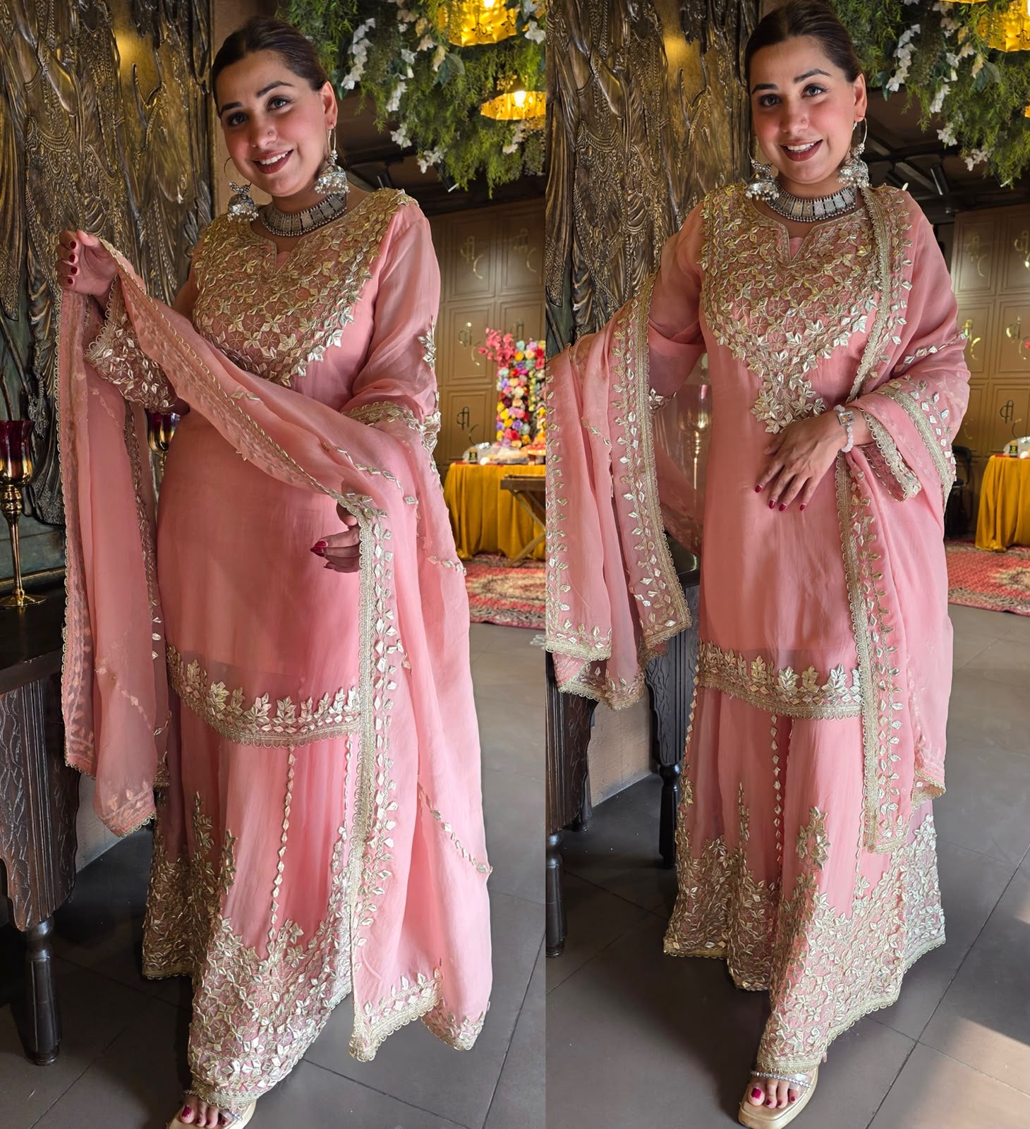 Ethnic elegant Sharara set