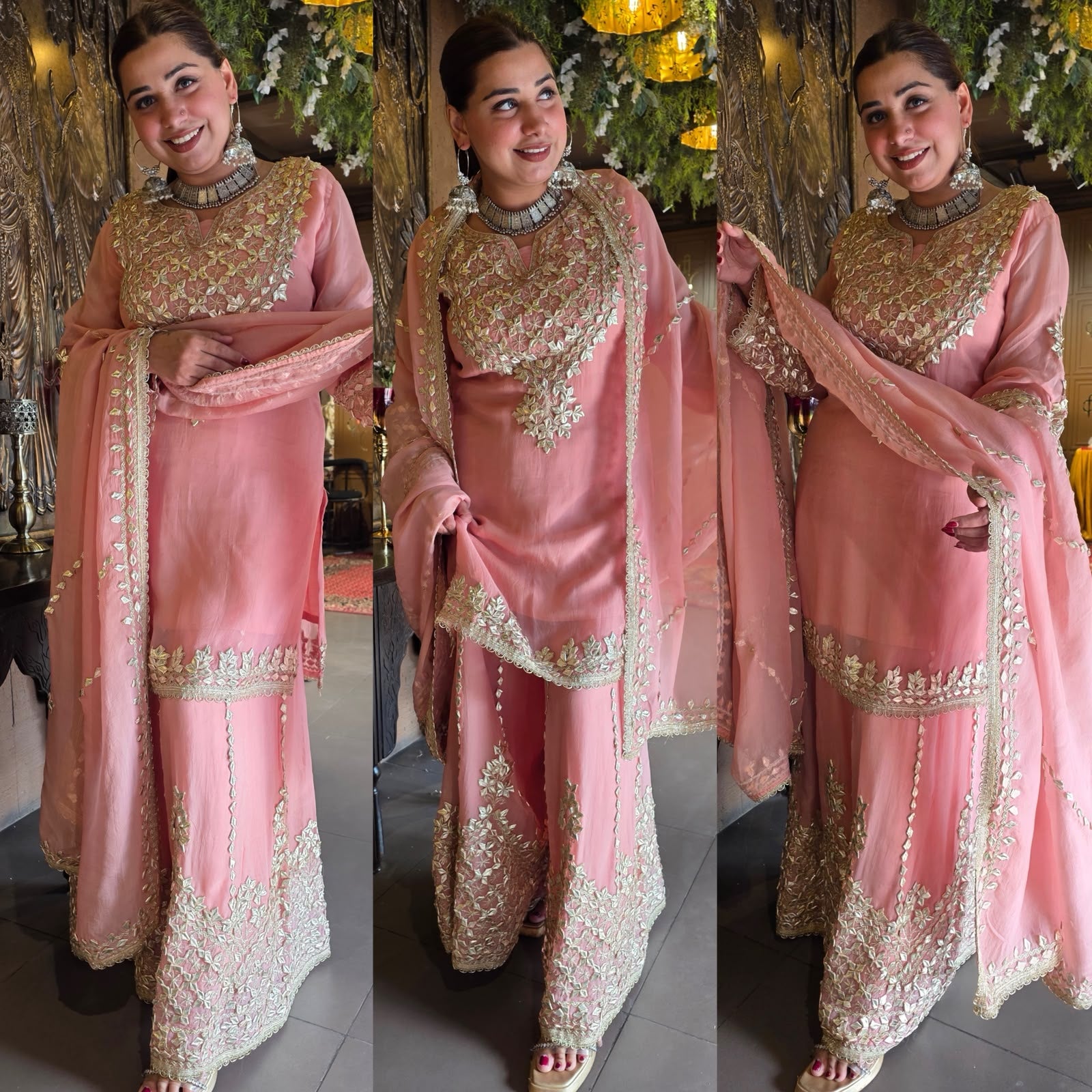Ethnic elegant Sharara set