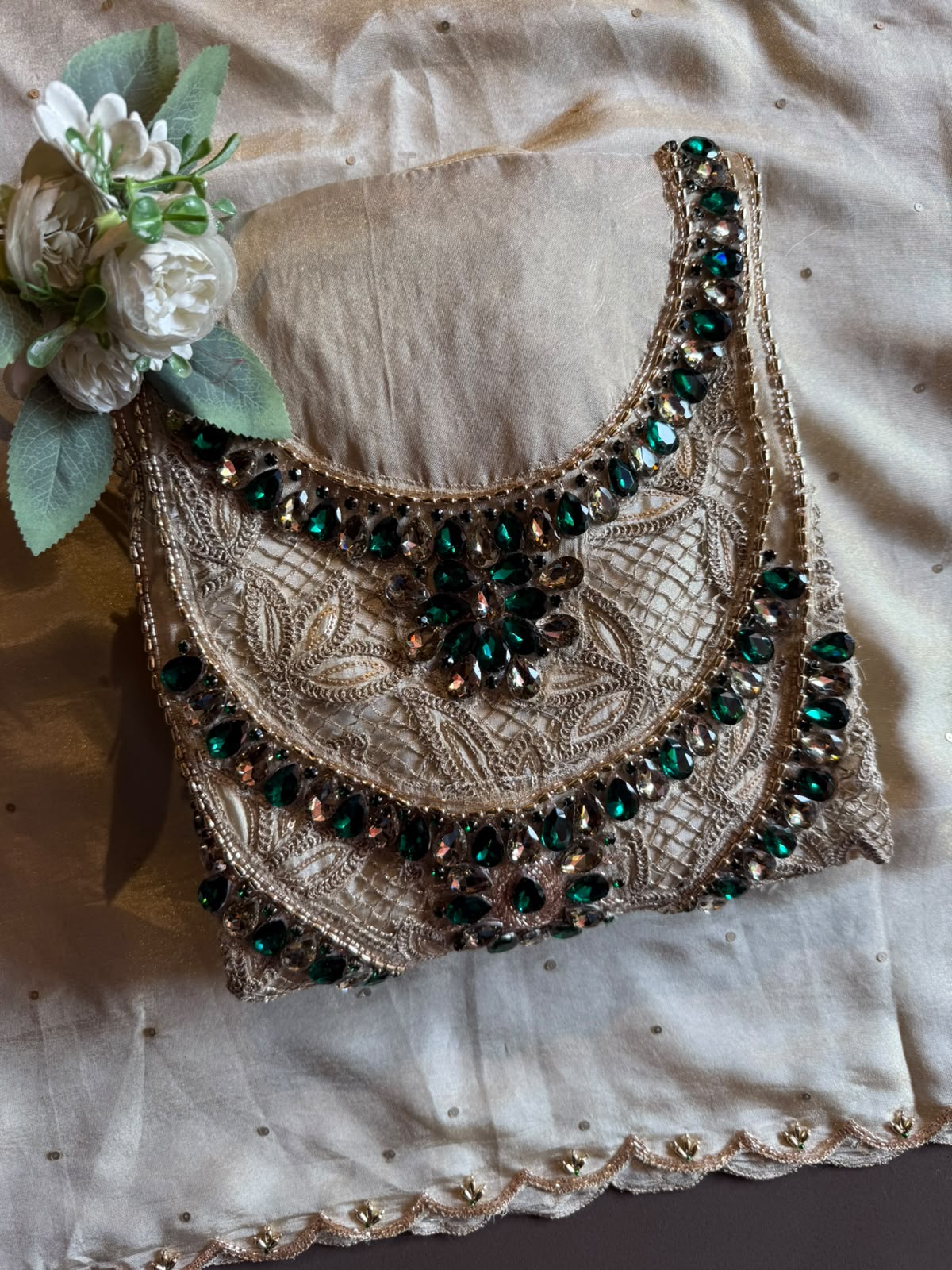 Jewel embellished designer Statement Suit