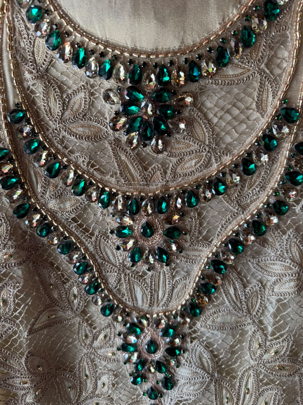Jewel embellished designer Statement Suit