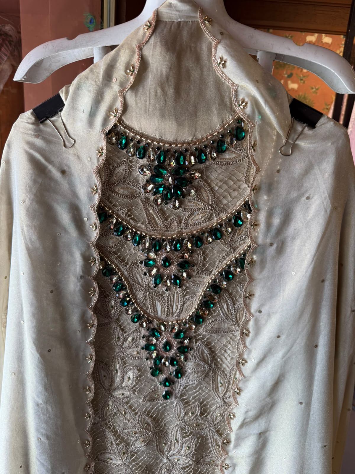 Jewel embellished designer Statement Suit