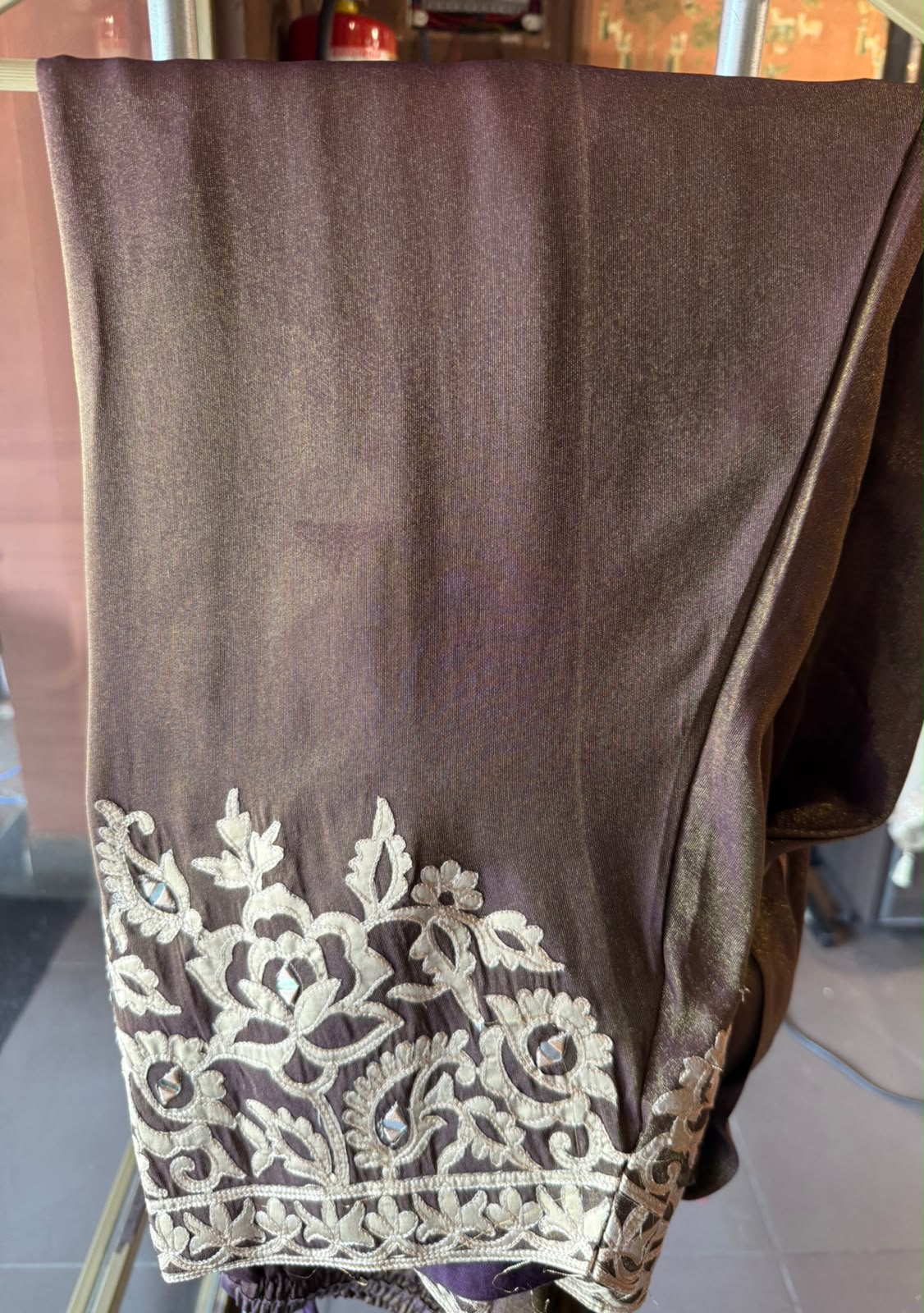 Ethnic Giraffe tissue Stitched Set