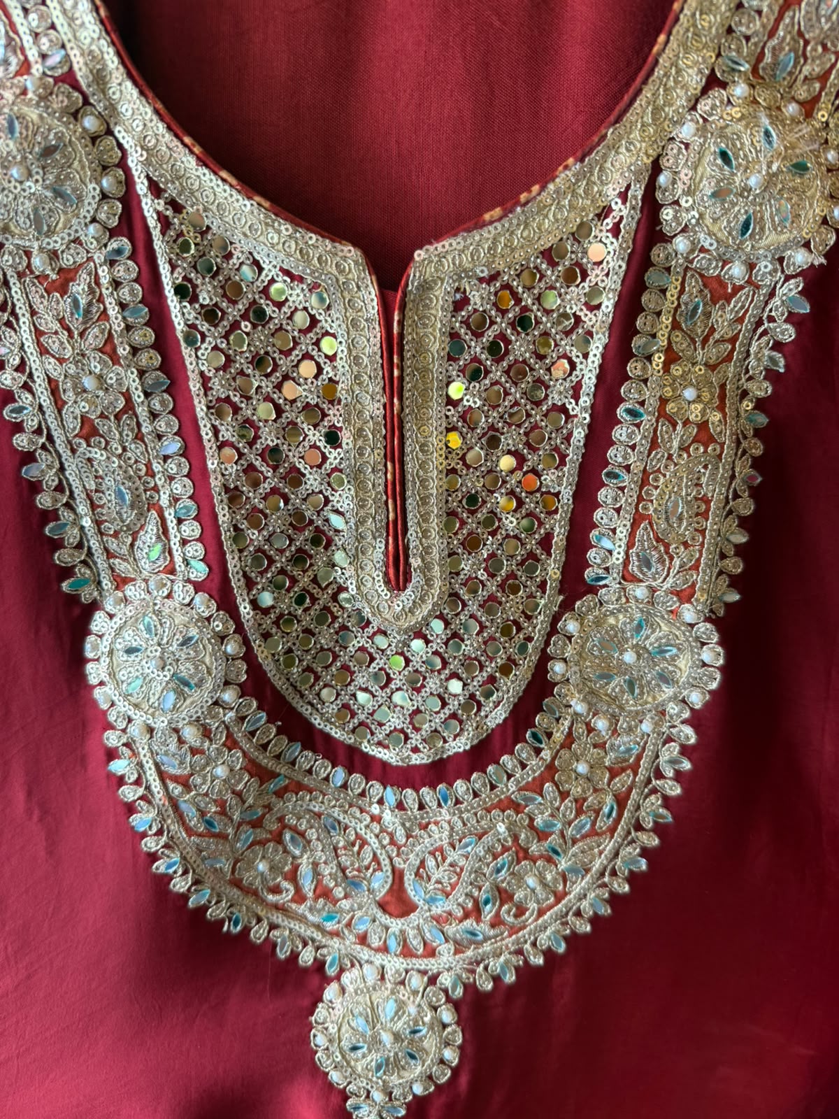 Handwork Festive Farshi Salwar suit set