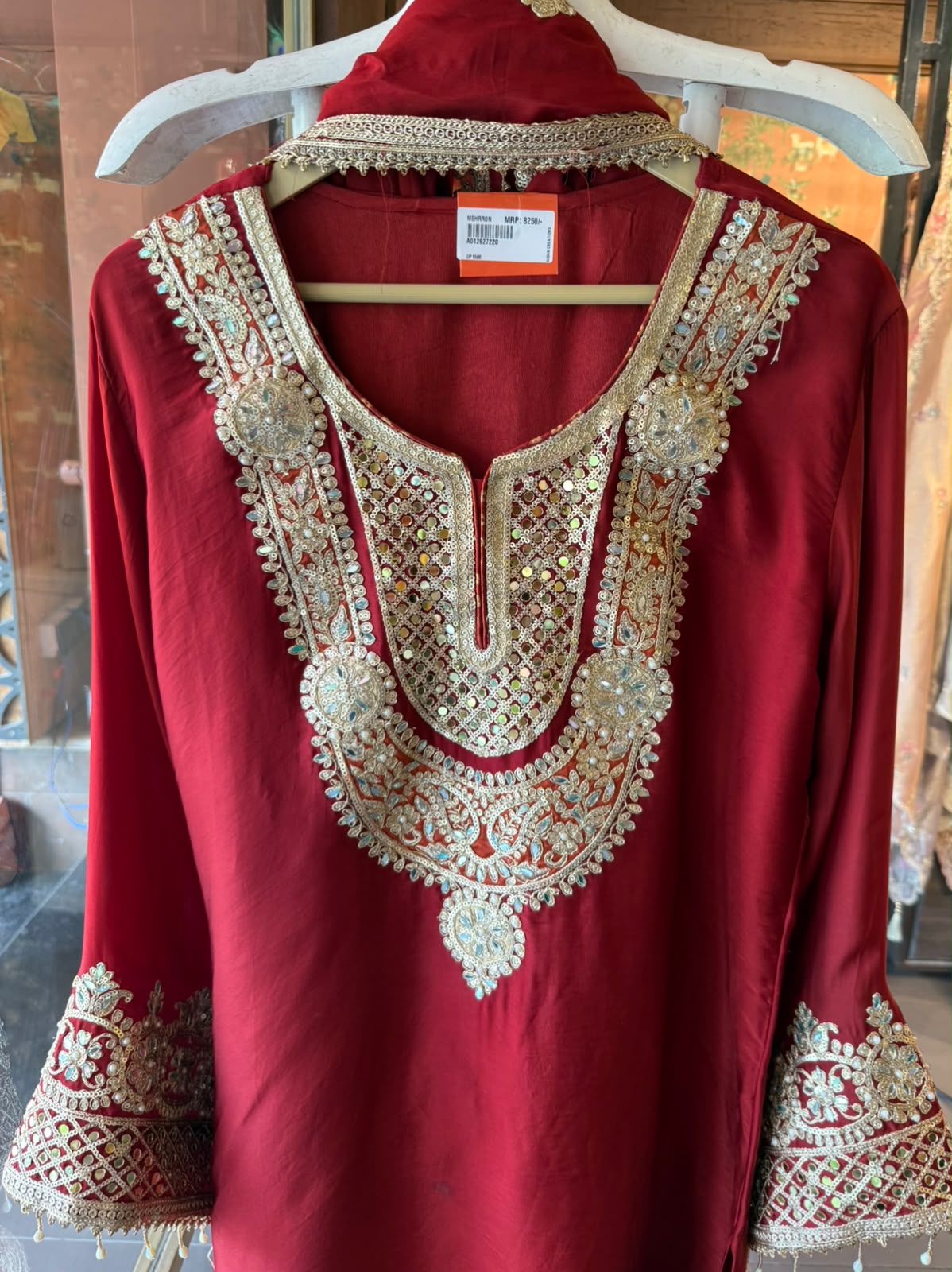 Handwork Festive Farshi Salwar suit set