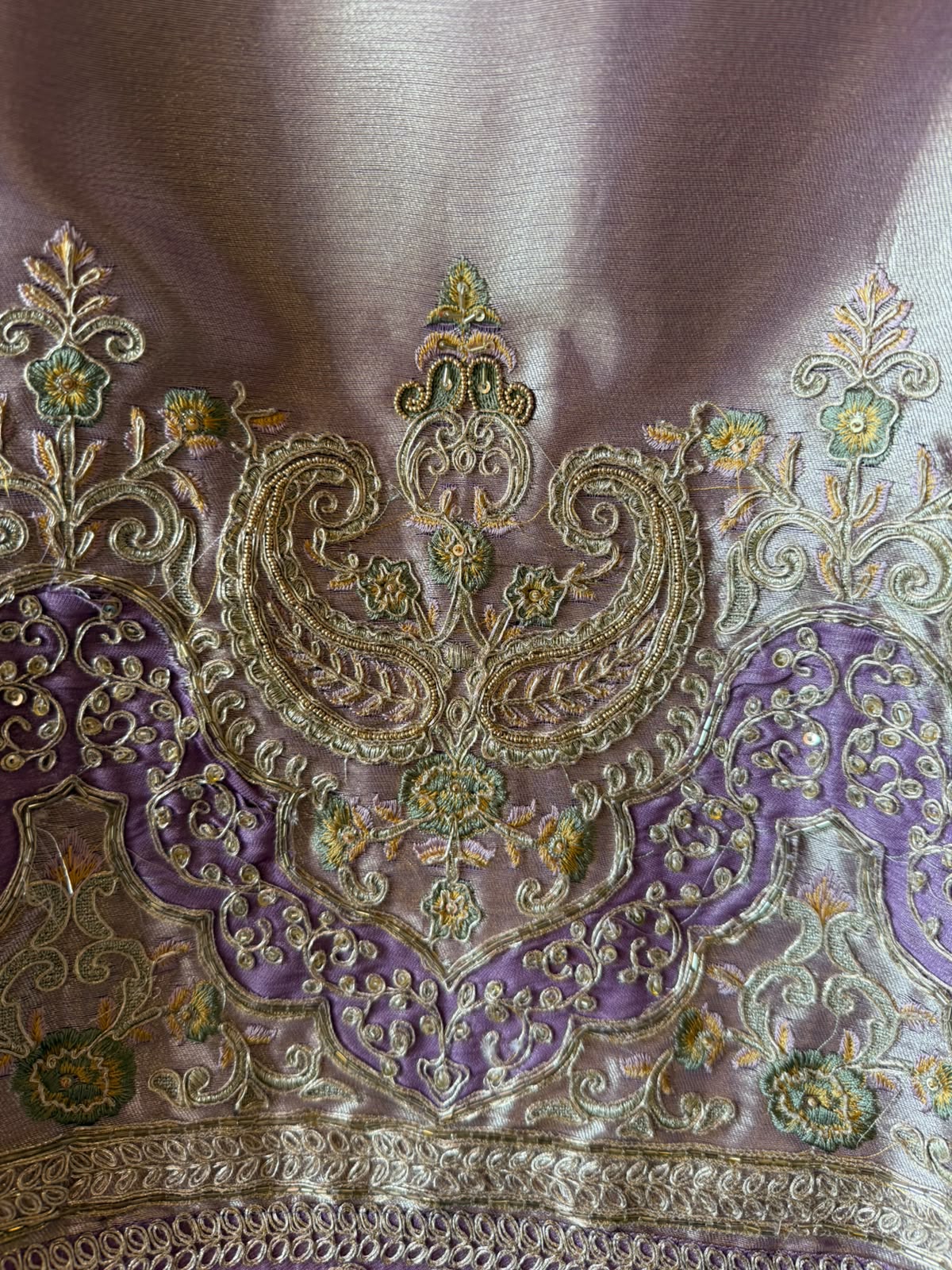 Giraffe Tissue kurta and Dupatta
