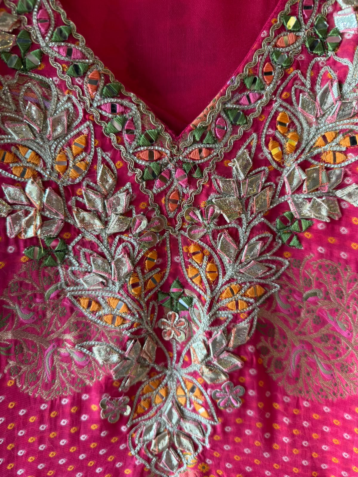 Designer Woven kaaftan set