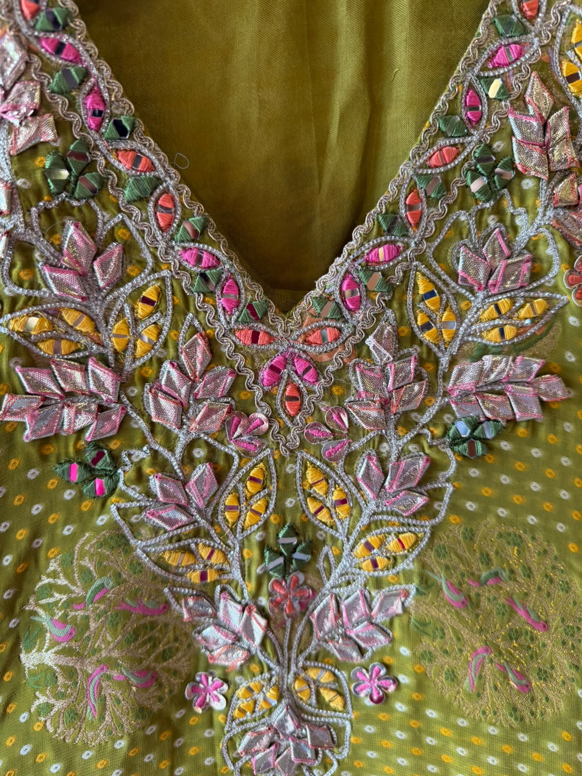 Designer Woven kaaftan set