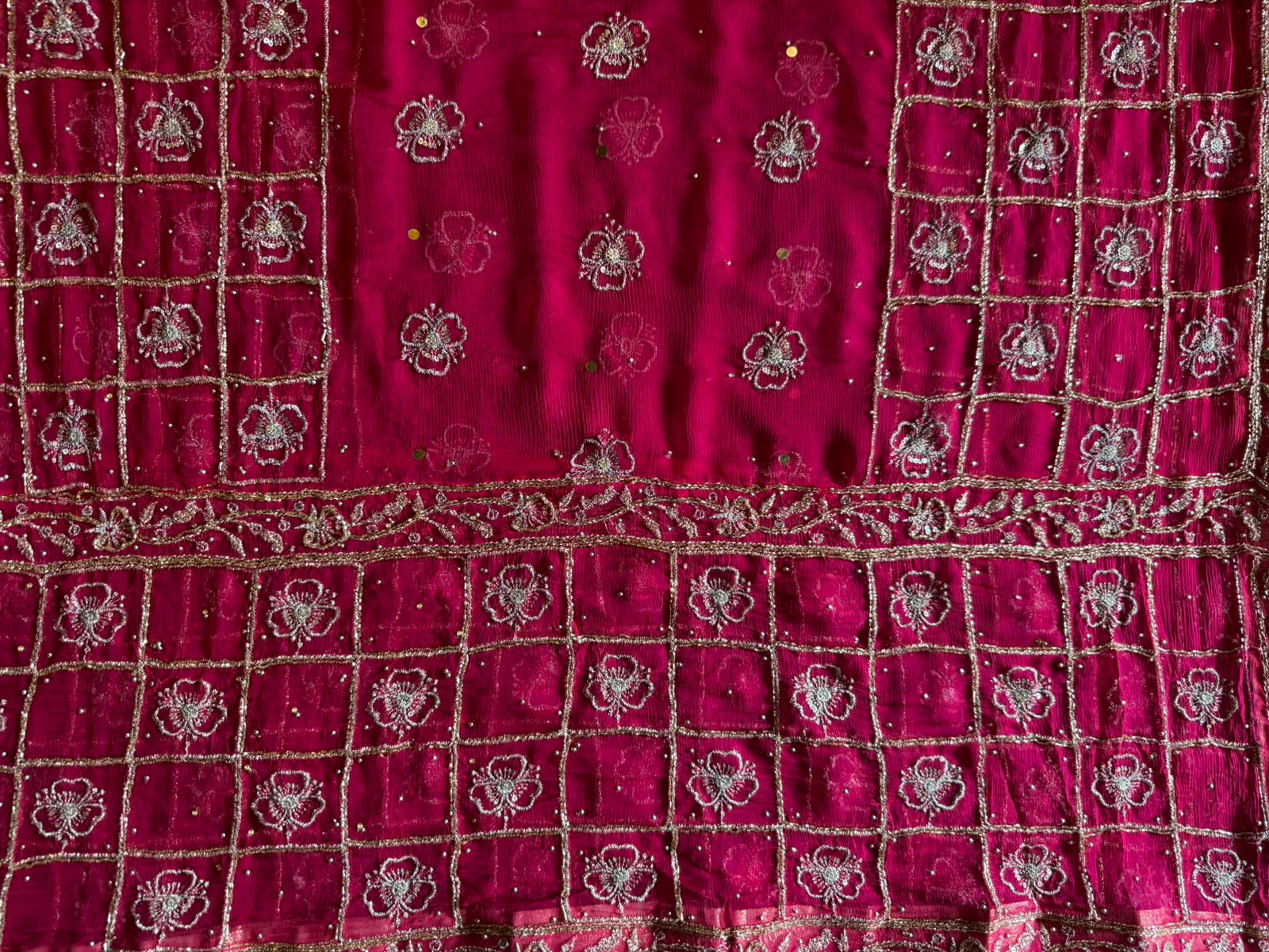 Hand-Embroidered Wedding suit set