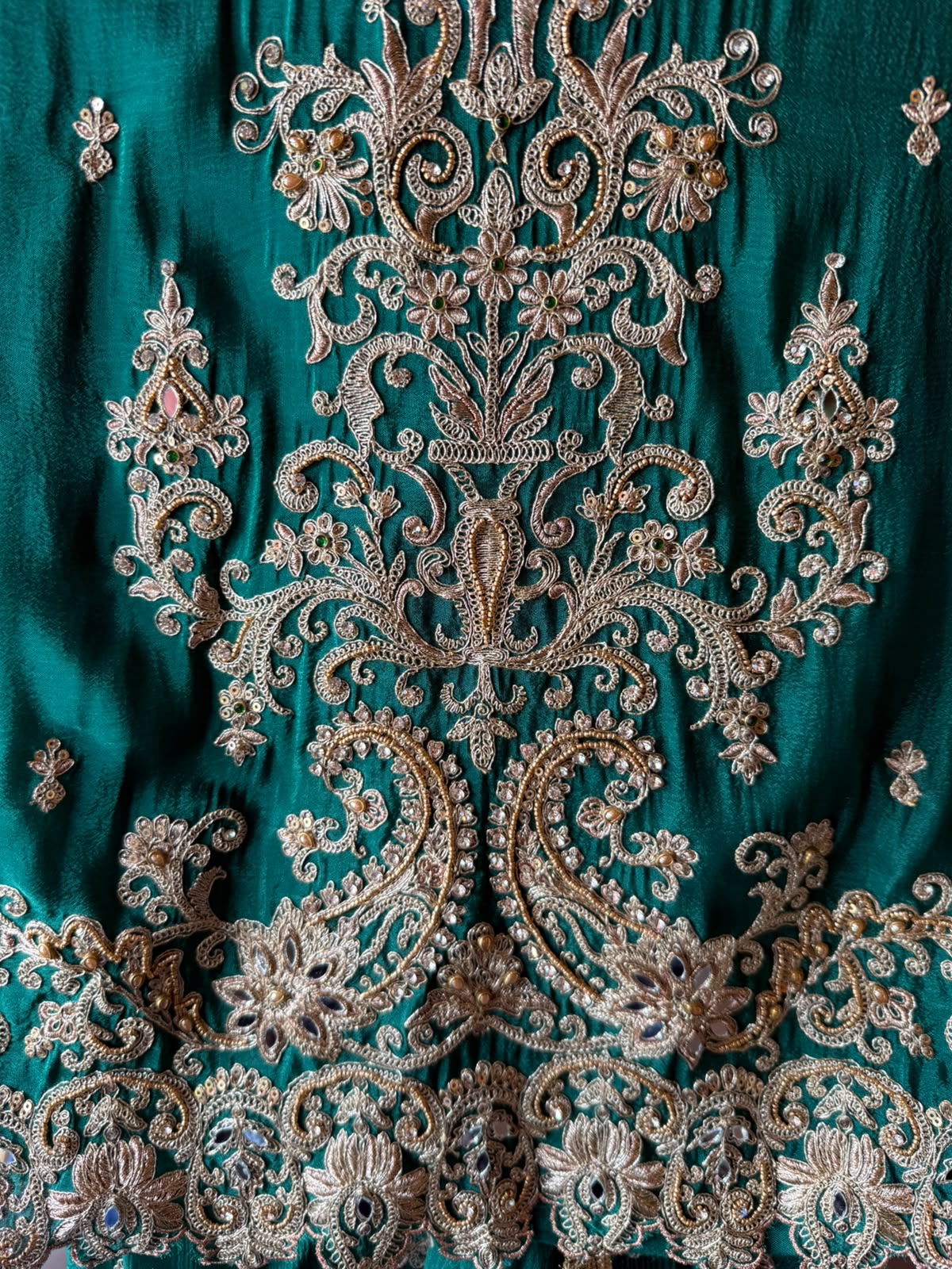 Luxury Embroidered Partywear Suit Set