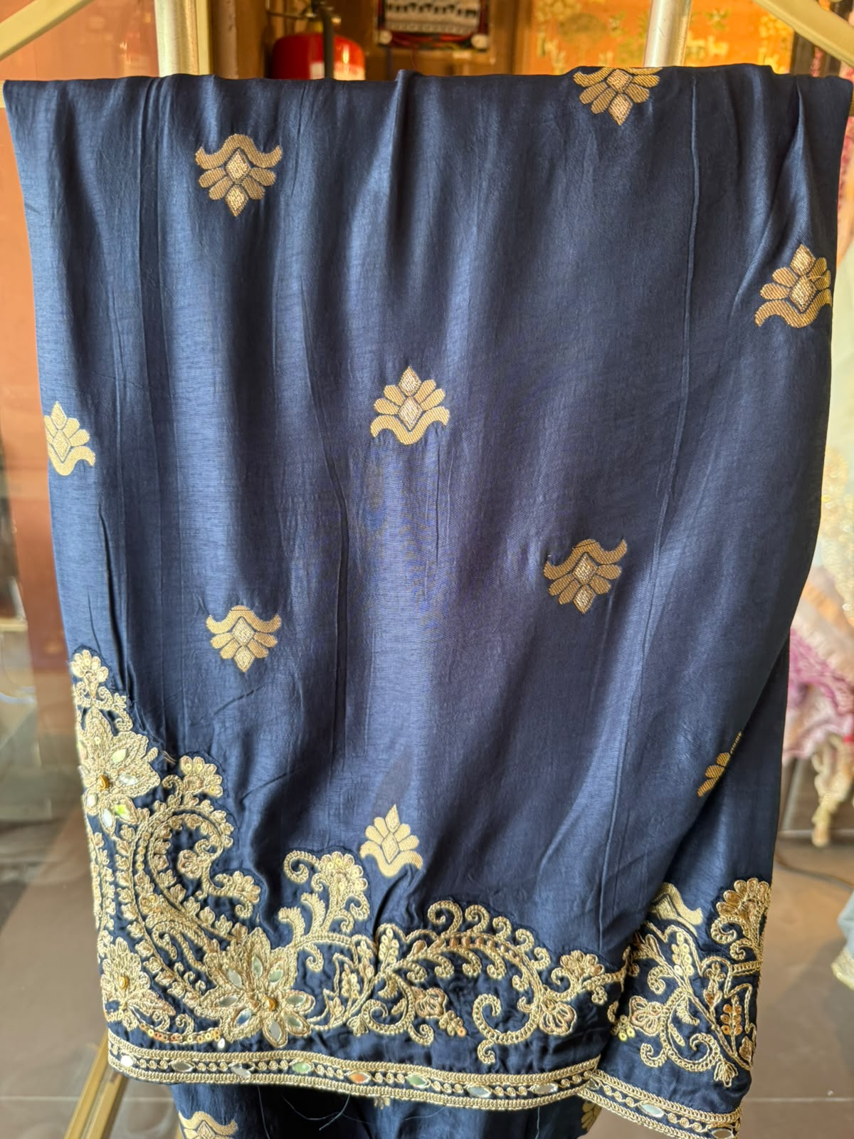 Luxury Embroidered Partywear Suit Set