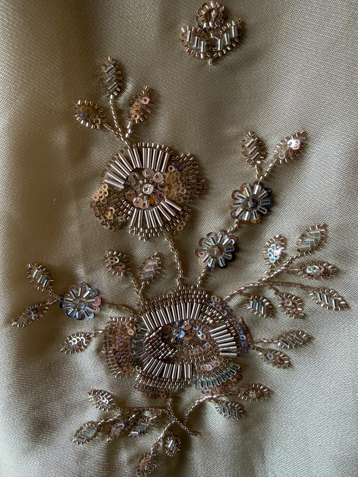Hand Embroidered Unstitched Luxury Suit Set