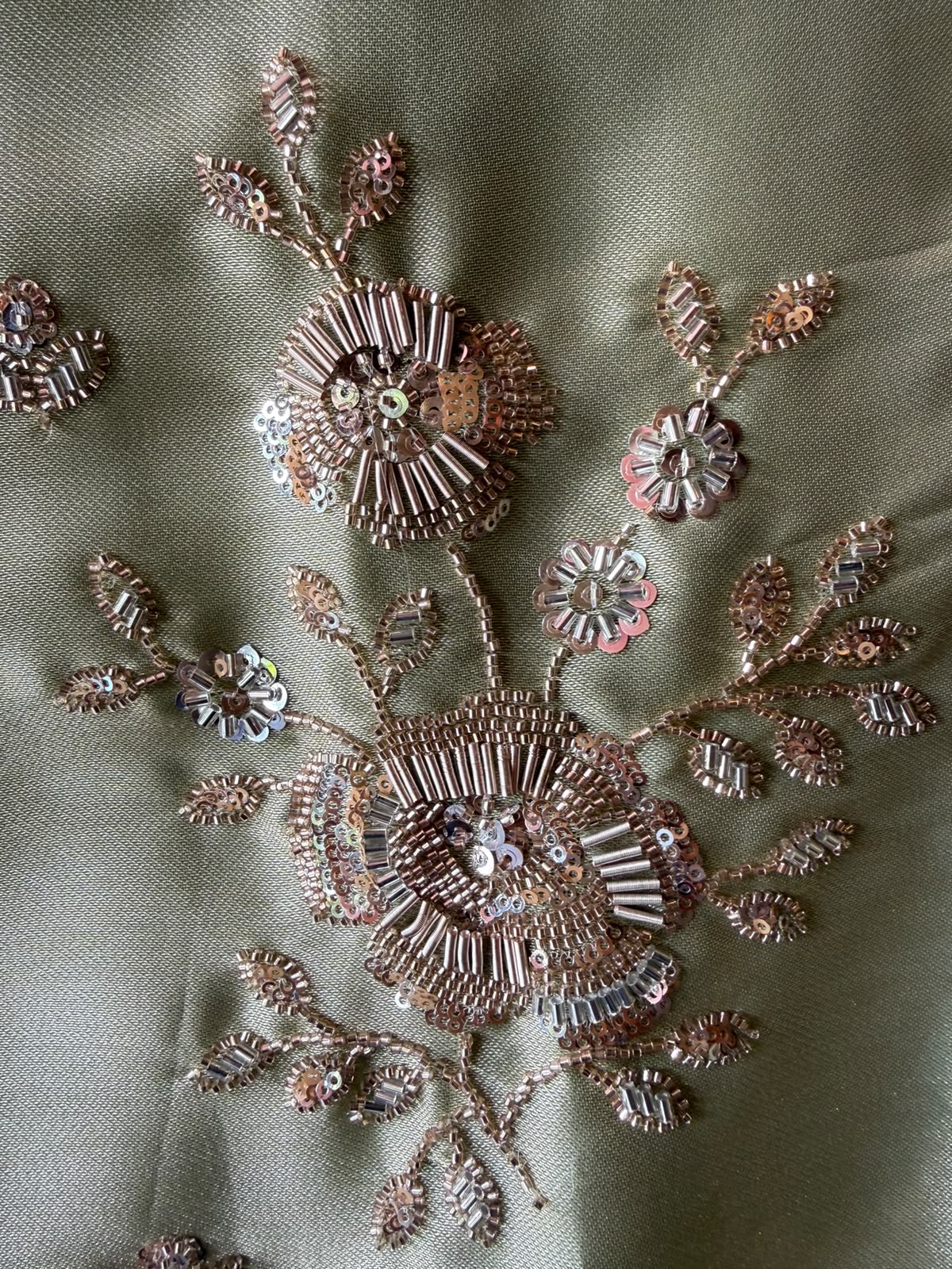 Hand Embroidered Unstitched Luxury Suit Set