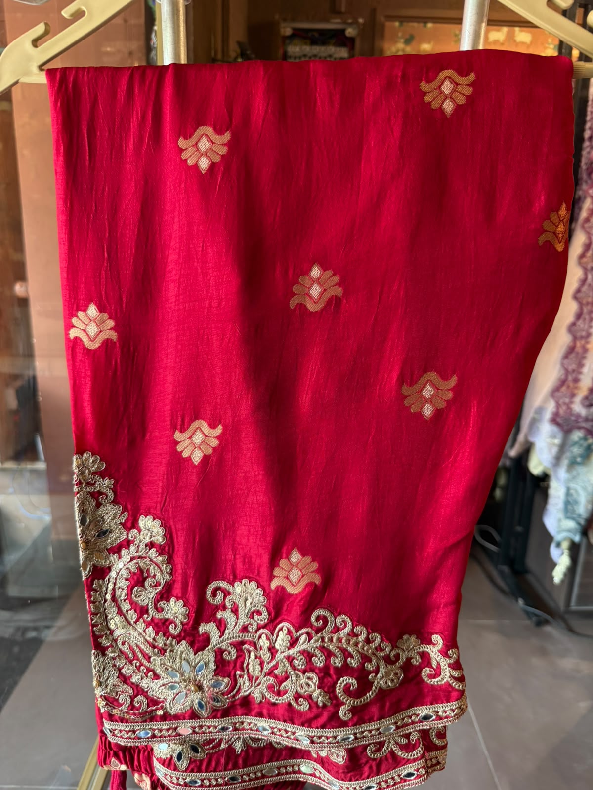Luxury Embroidered Partywear Suit Set