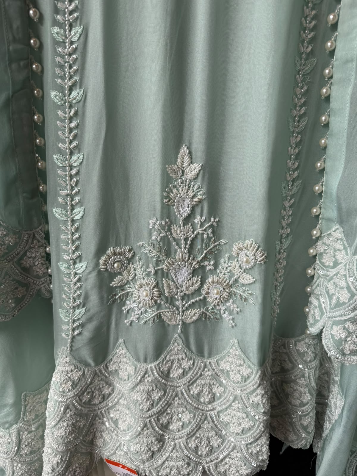 Hand-Embellished Suit Set