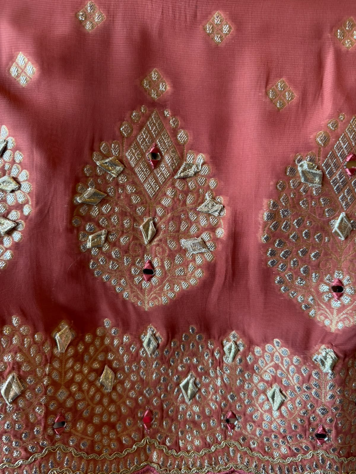 Designer Kaaftan With Farshi salwar