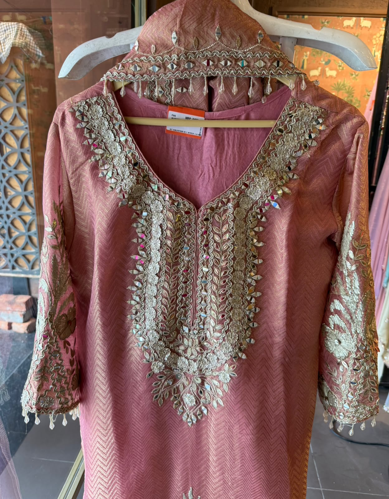 Embroidered Festive Suit Set