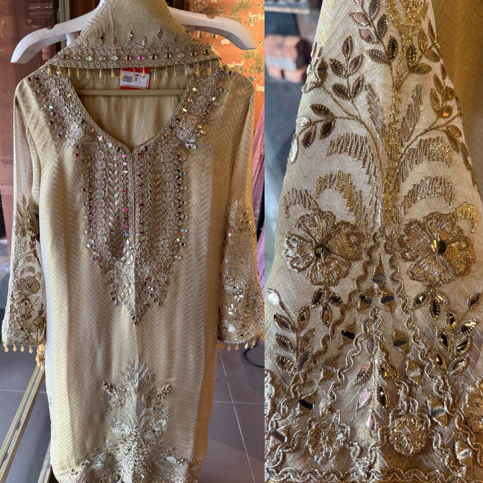 Embroidered Festive Suit Set