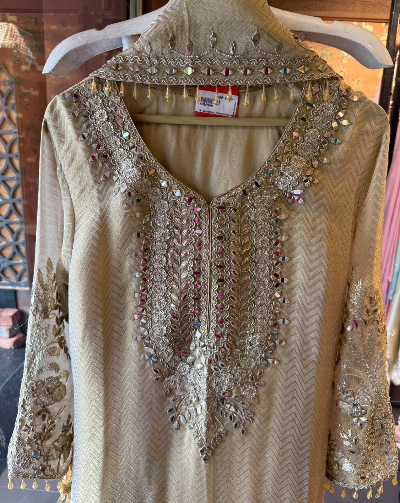 Embroidered Festive Suit Set