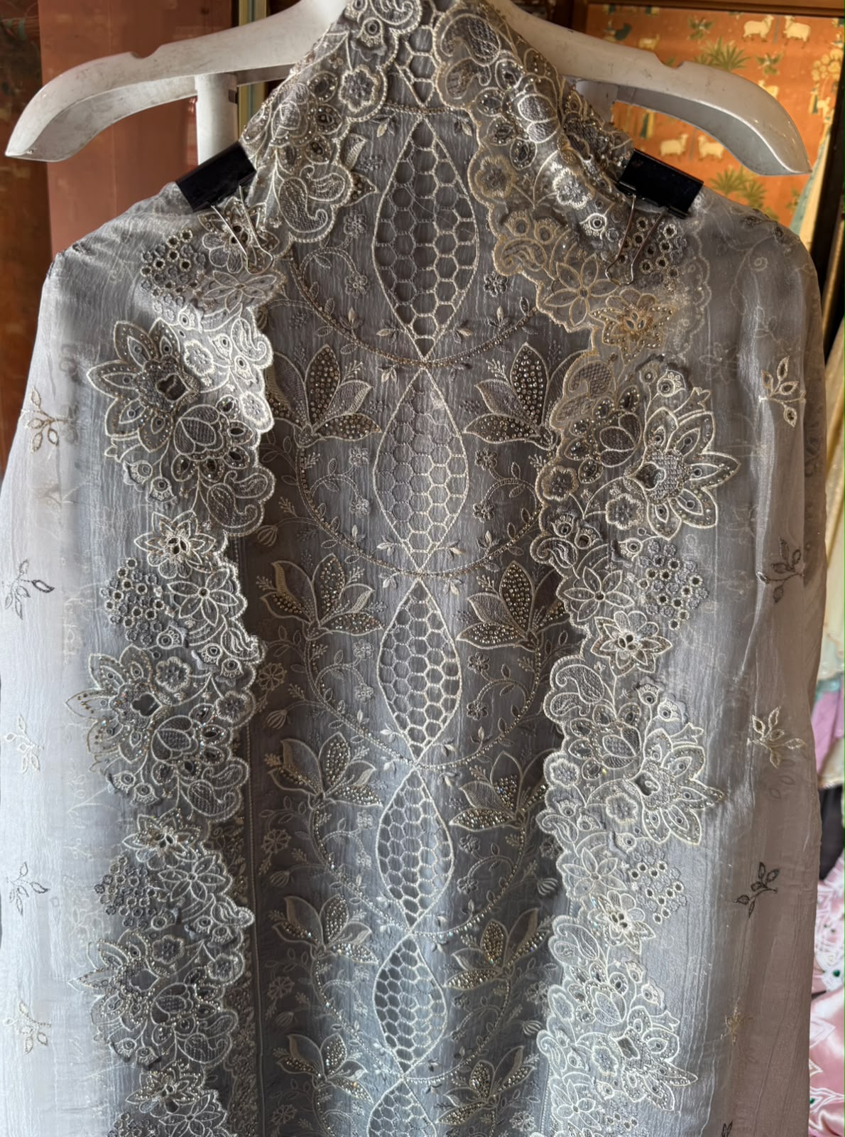 Designer Heavy Embroidered Pakistani Suit Set