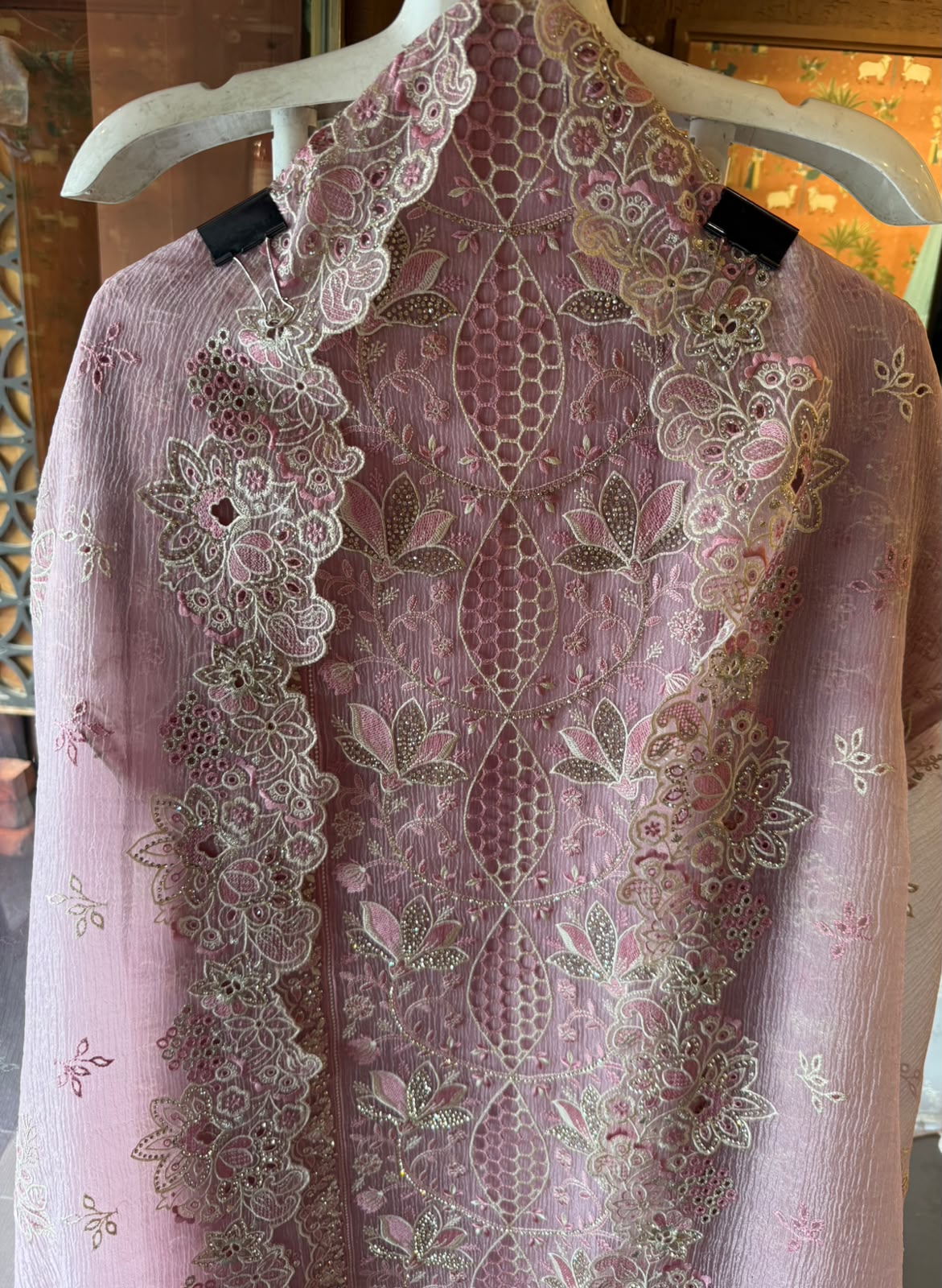Designer Heavy Embroidered Pakistani Suit Set