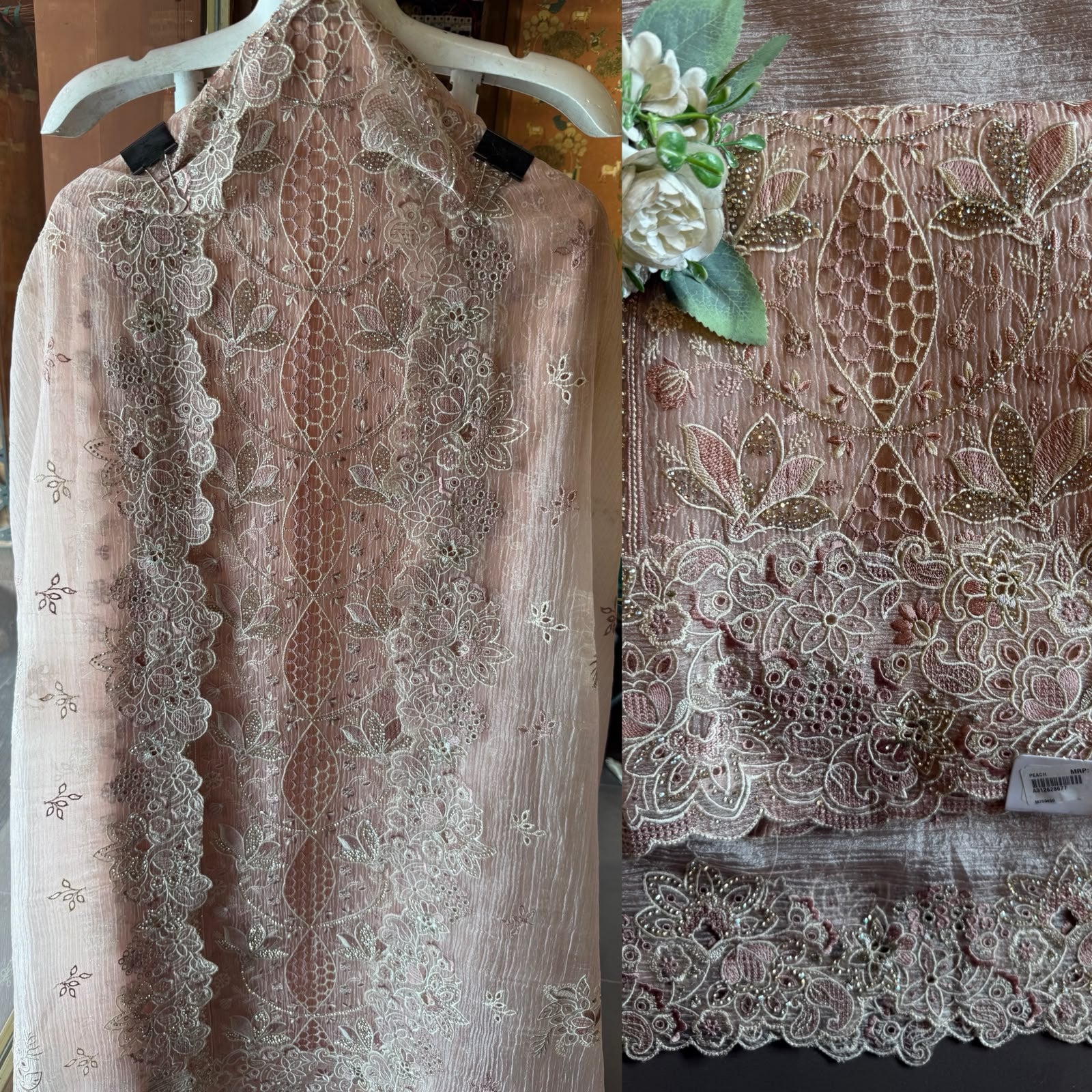 Designer Heavy Embroidered Pakistani Suit Set